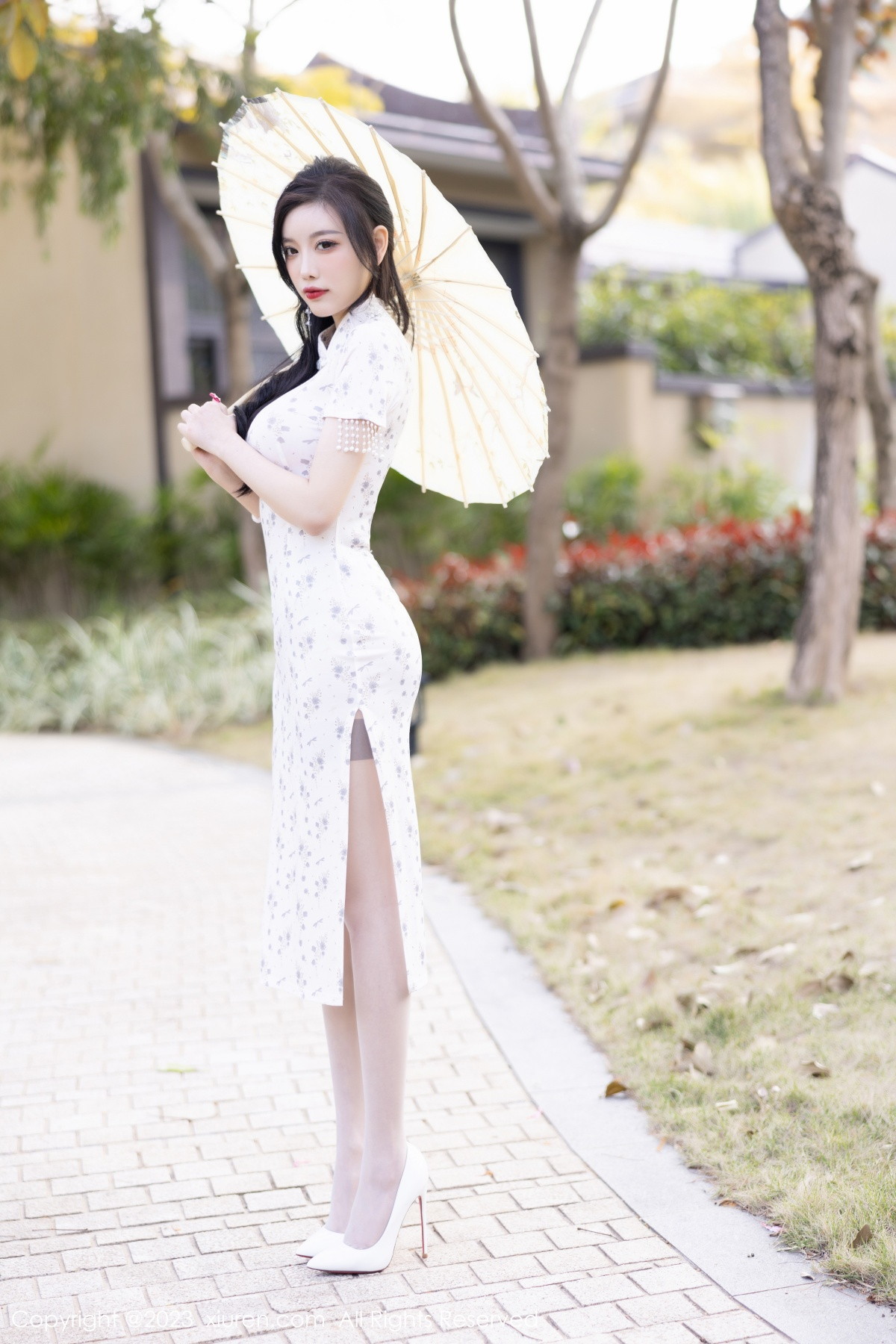[XiuRen]高清写真图 2023.01.29 No.6186 杨晨晨Yome 旗袍丝袜
