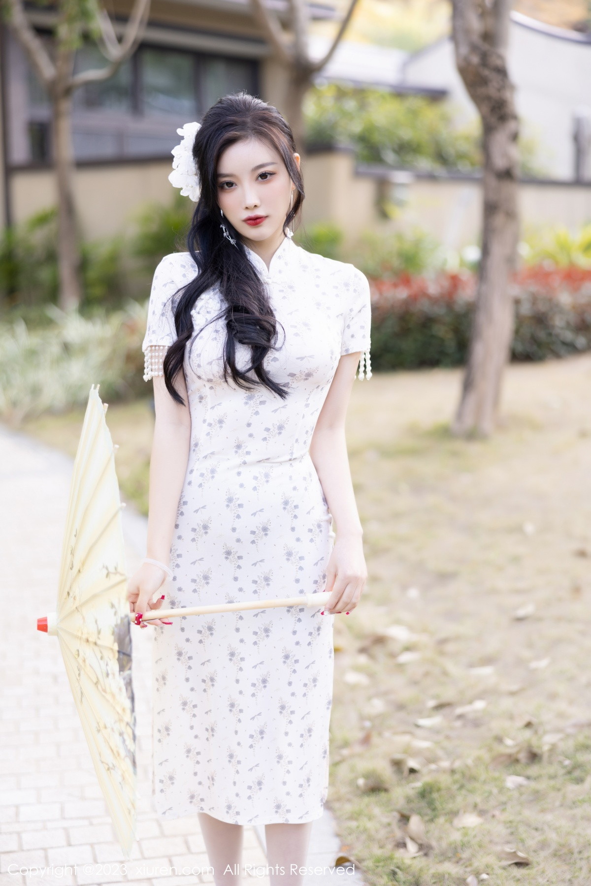 [XiuRen]高清写真图 2023.01.29 No.6186 杨晨晨Yome 旗袍丝袜