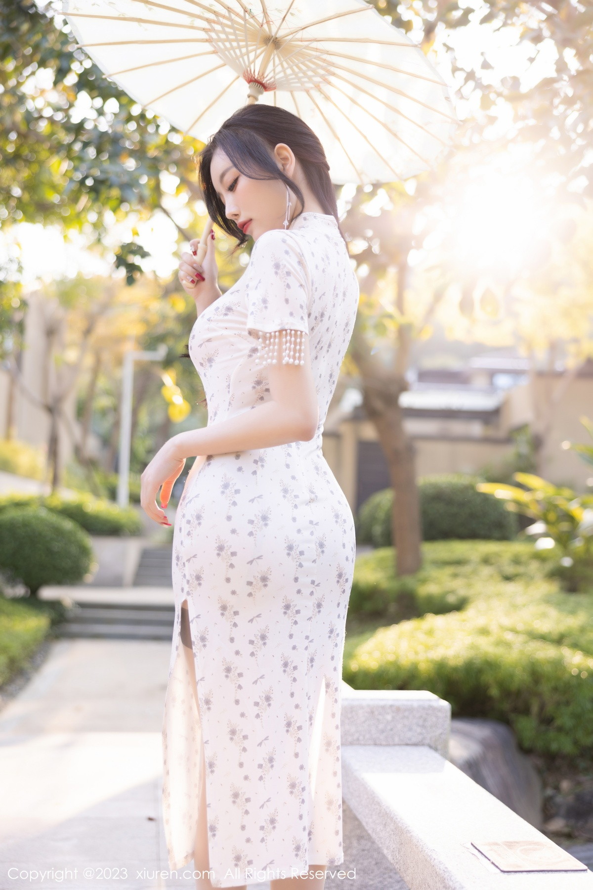 [XiuRen]高清写真图 2023.01.29 No.6186 杨晨晨Yome 旗袍丝袜