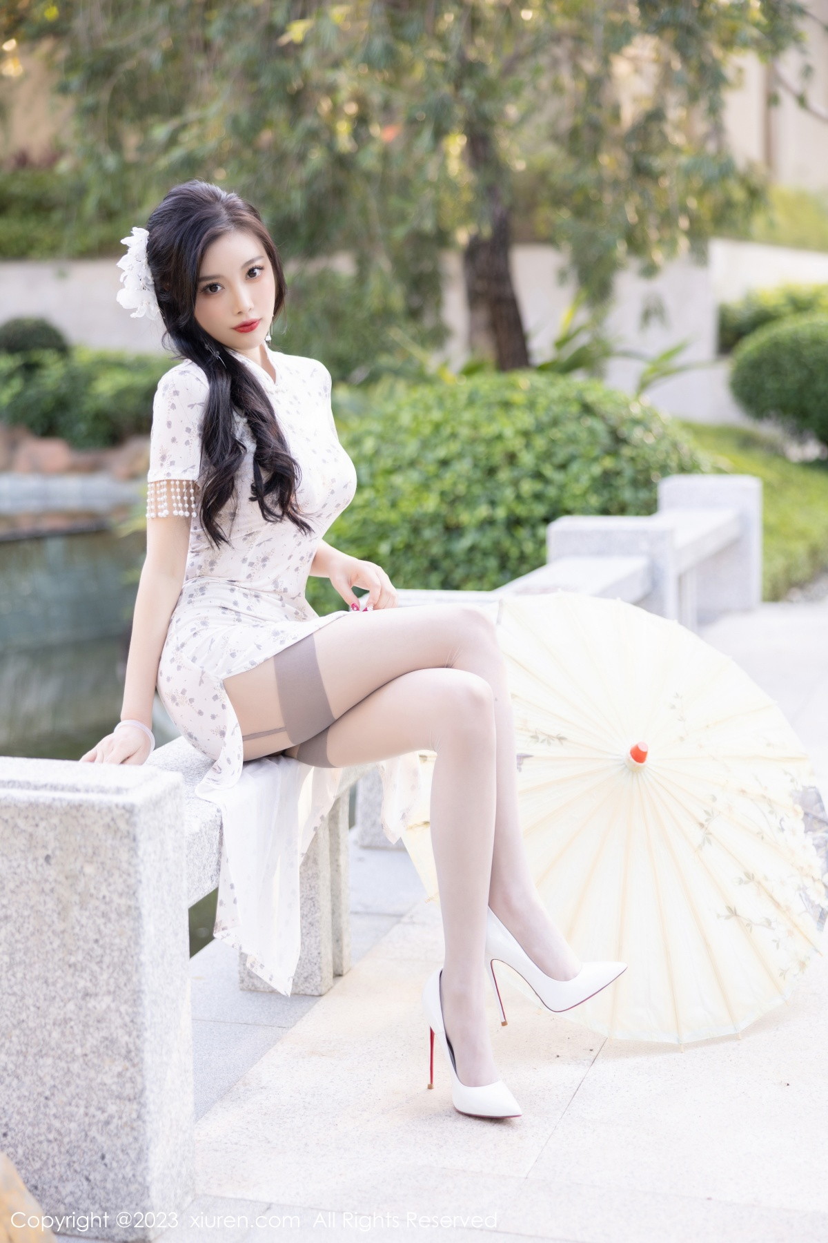 [XiuRen]高清写真图 2023.01.29 No.6186 杨晨晨Yome 旗袍丝袜