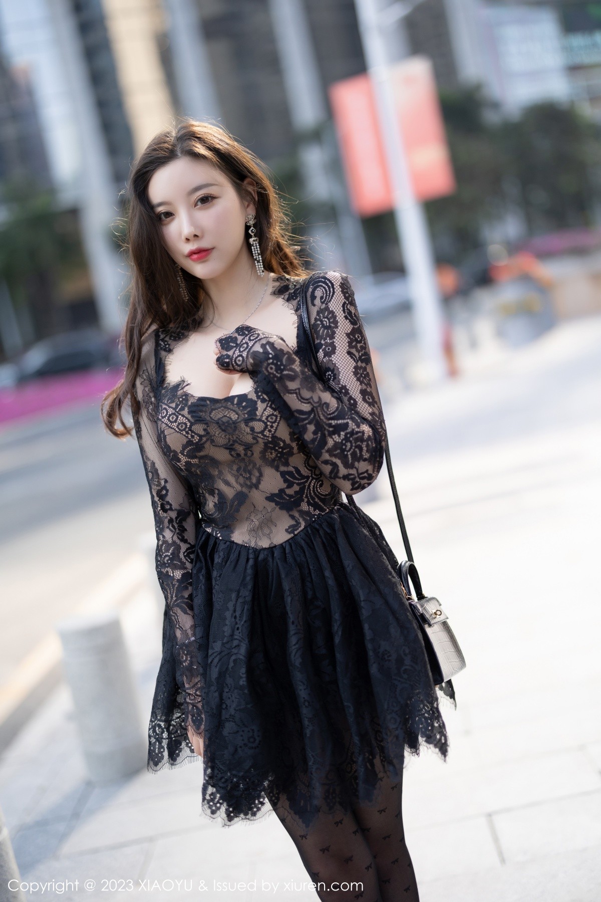 [XIAOYU]高清写真图 2023.03.17 VOL.988 杨晨晨Yome 黑丝美臀