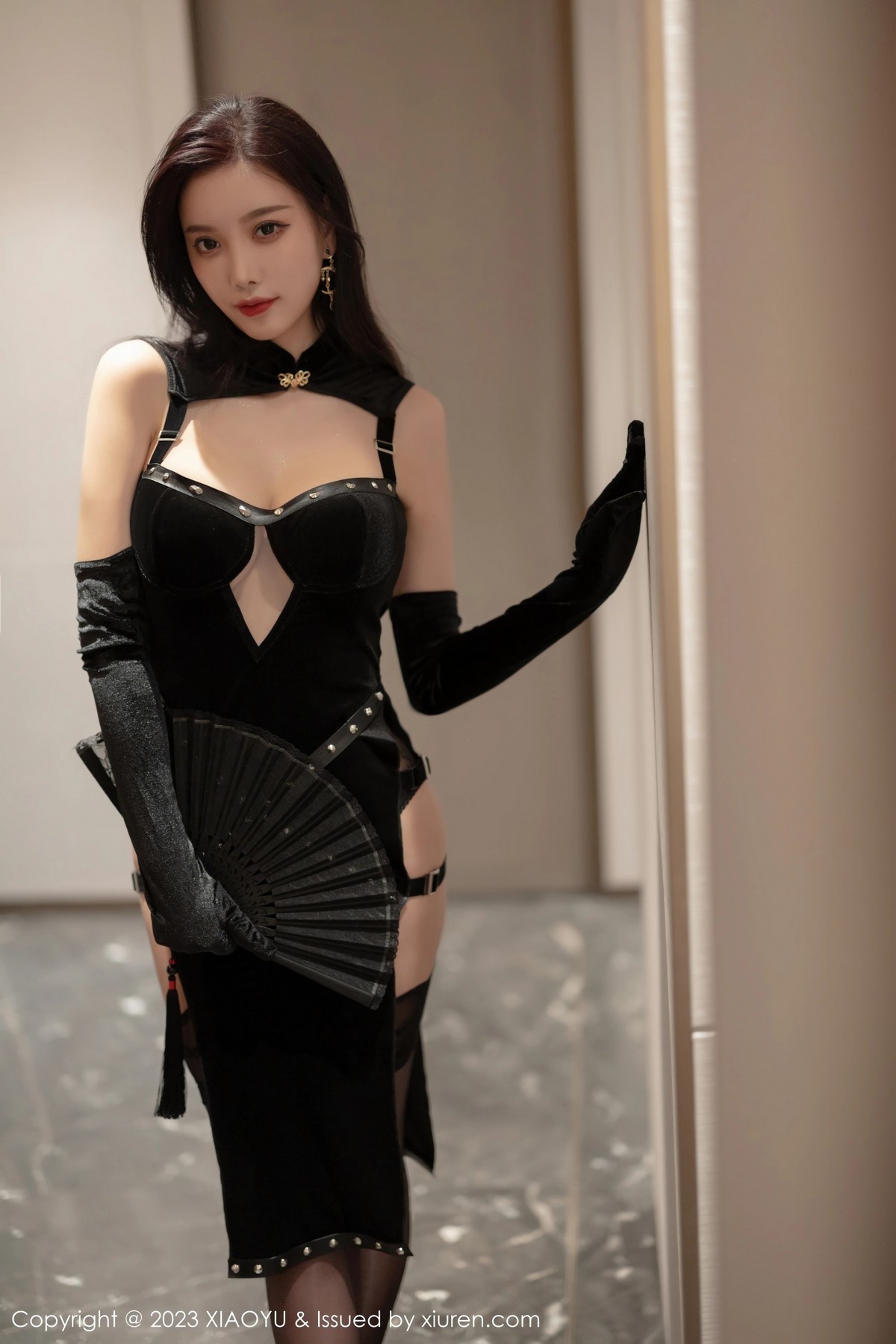 [XIAOYU]高清写真图 2023.04.07 VOL.1002 杨晨晨Yome 黑丝美臀