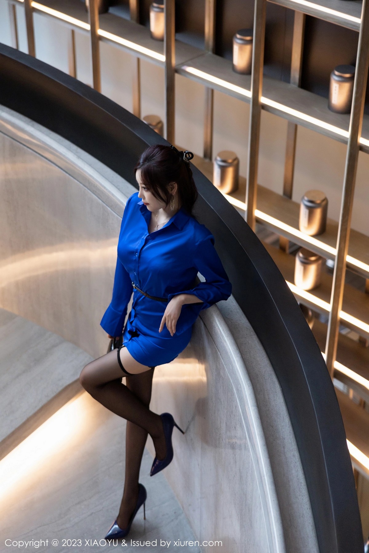 [XIAOYU]高清写真图 2023.04.28 VOL.1018 杨晨晨Yome 黑丝美臀