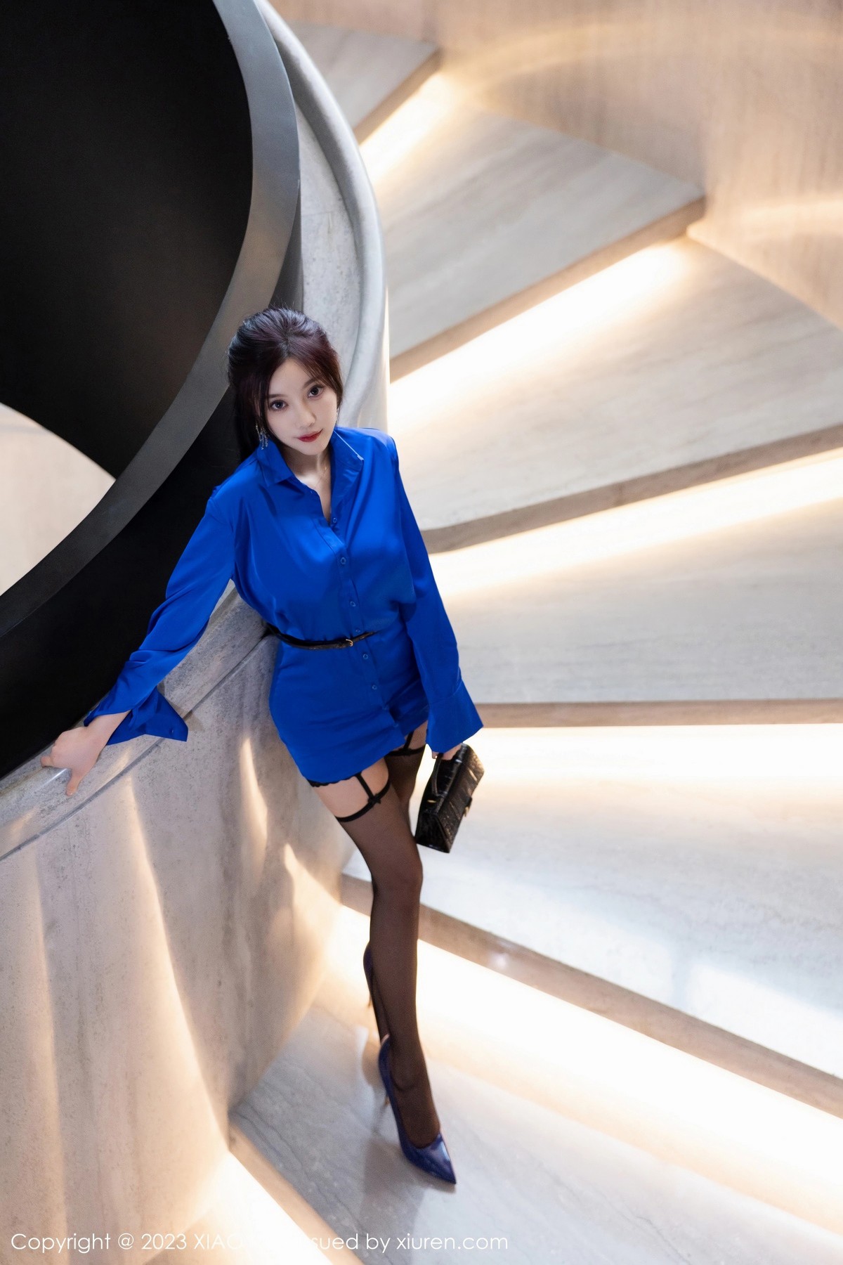 [XIAOYU]高清写真图 2023.04.28 VOL.1018 杨晨晨Yome 黑丝美臀