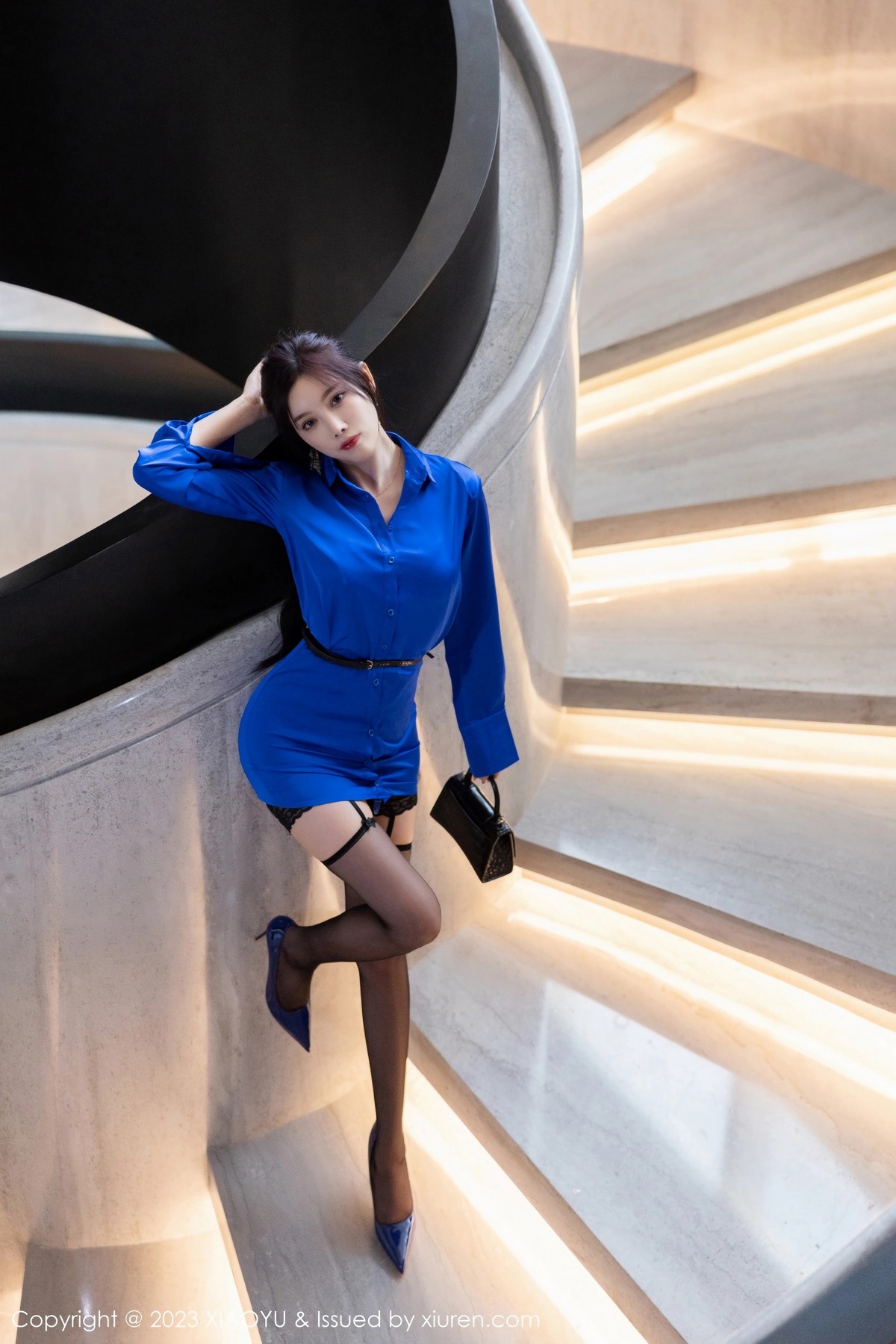 [XIAOYU]高清写真图 2023.04.28 VOL.1018 杨晨晨Yome 黑丝美臀