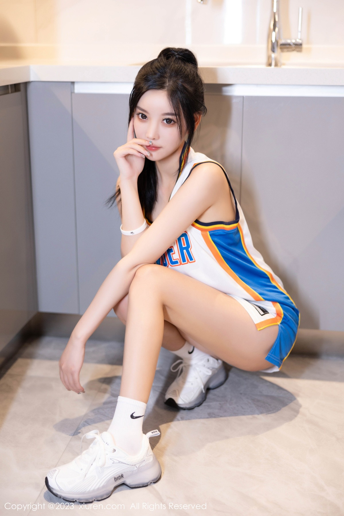 [XiuRen]高清写真图 2023.08.29 No.7304 杨晨晨Yome 运动美腿