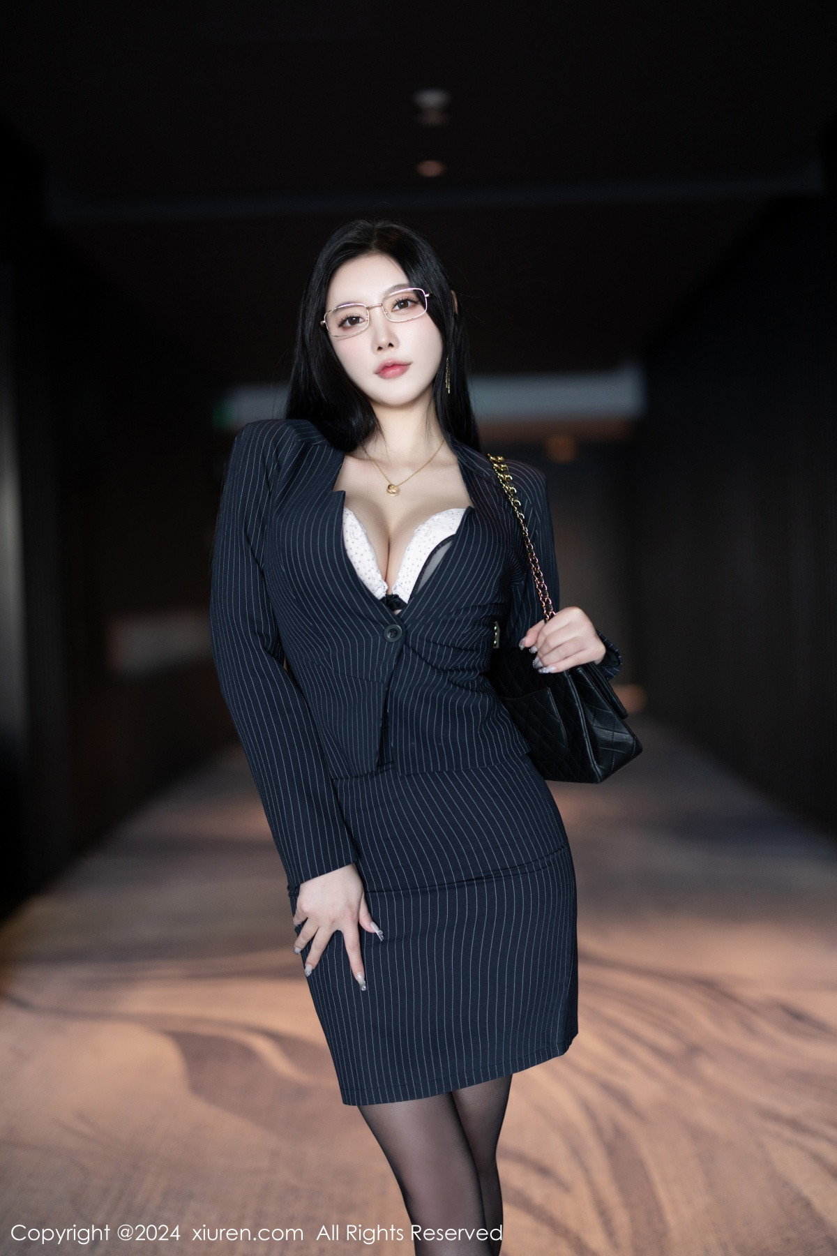 [XIAOYU]高清写真图 2024.01.19 VOL.1188 杨晨晨Yome 黑丝美臀