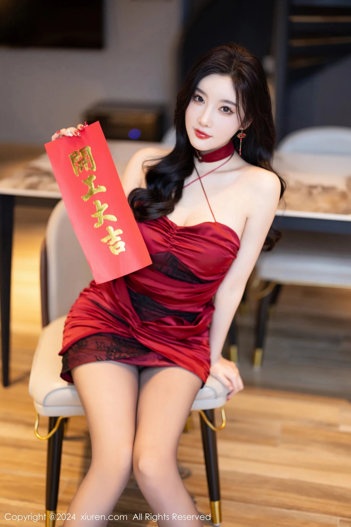 [XiuRen]高清写真图 2024.02.18 No.8103 杨晨晨Yome 丝袜美腿