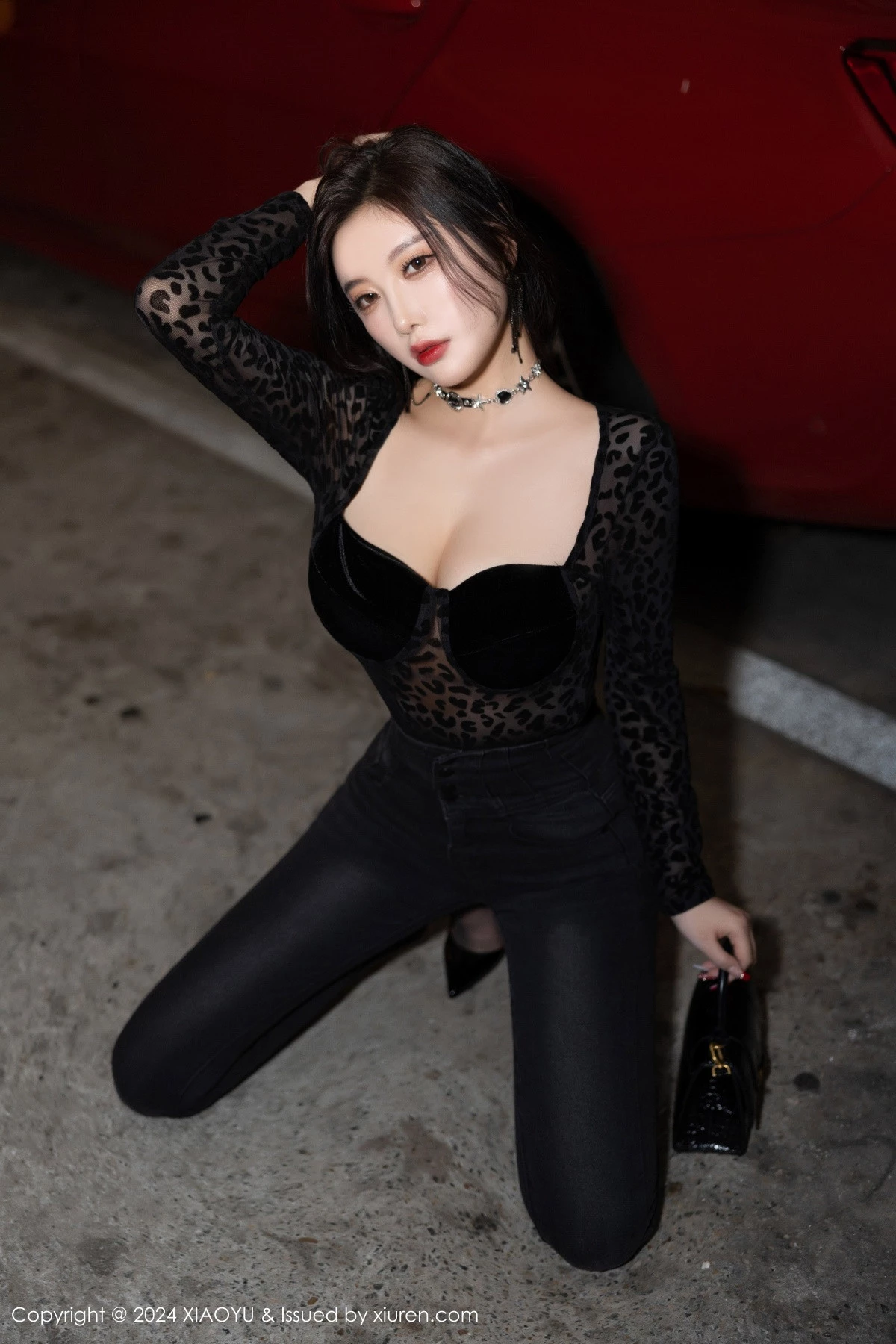 [XIAOYU]高清写真图 2024.03.08 VOL.1216 杨晨晨Yome 黑丝美腿