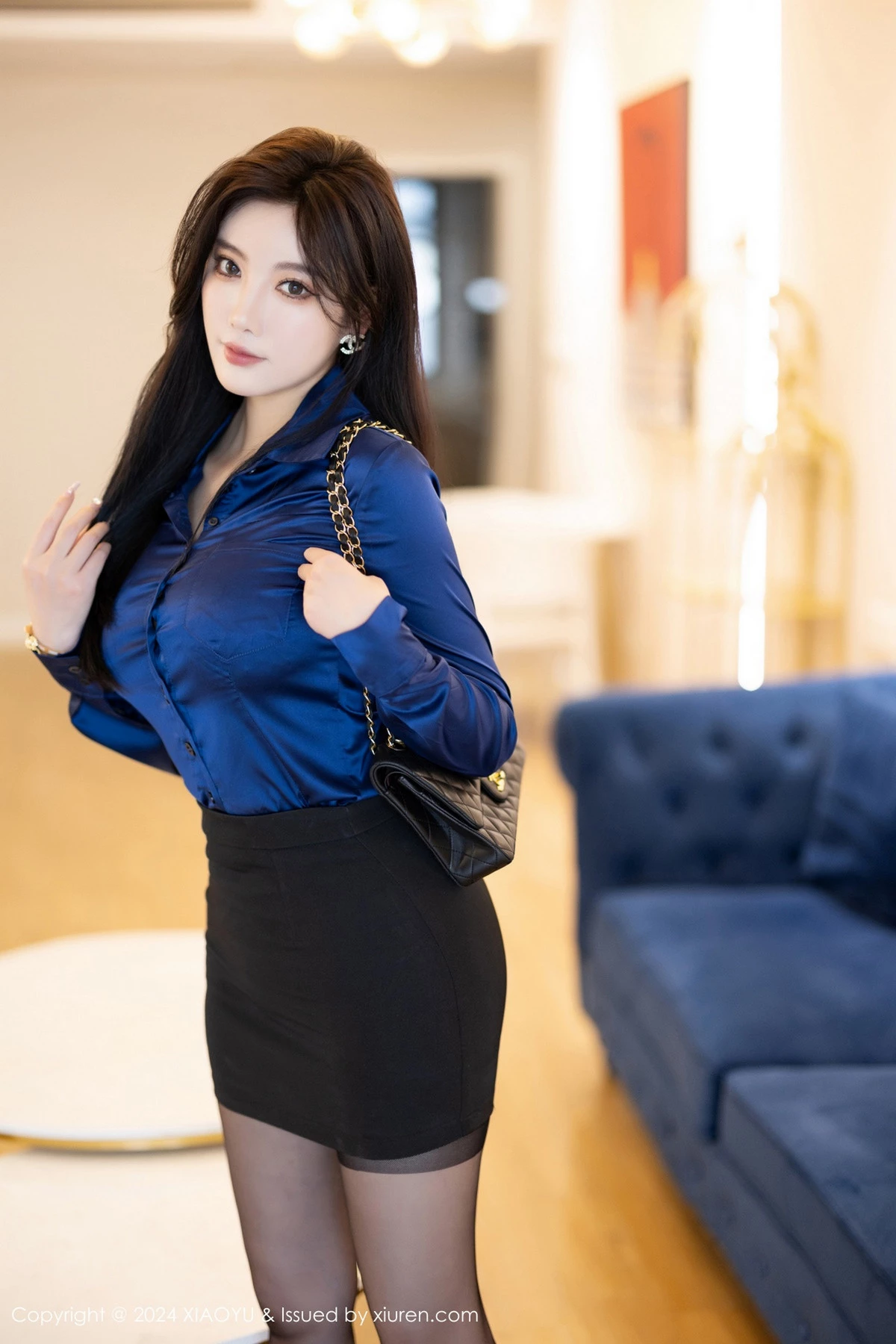 [XIAOYU]高清写真图 2024.05.10 VOL.1240 杨晨晨Yome 黑丝美腿