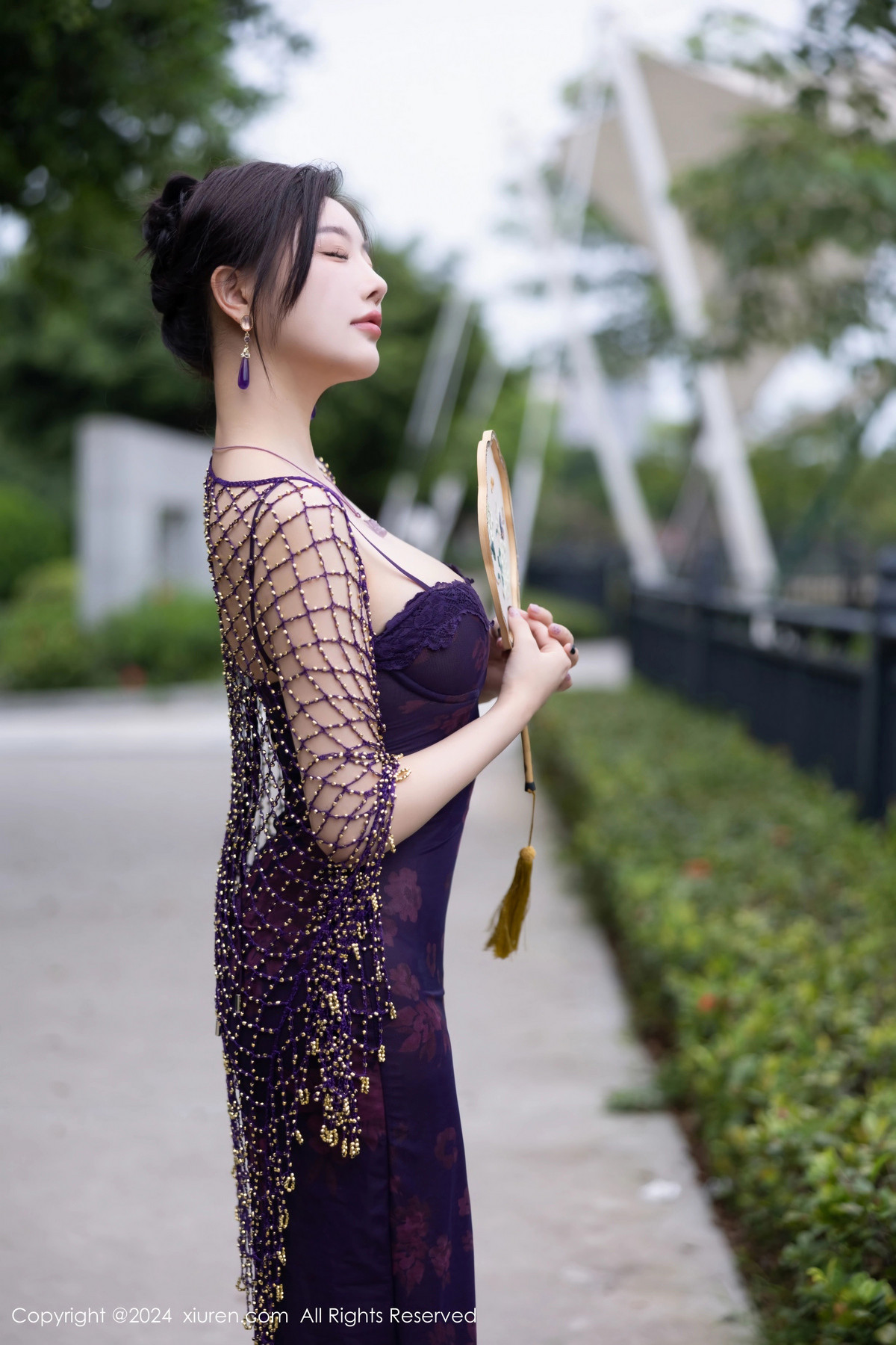 [XiuRen]高清写真图 2024.08.30 No.9092 杨晨晨Yome 丝袜美腿