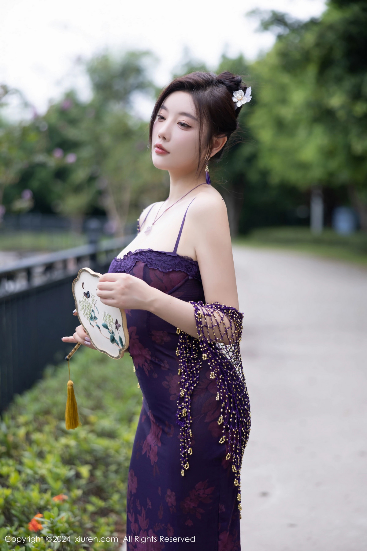 [XiuRen]高清写真图 2024.08.30 No.9092 杨晨晨Yome 丝袜美腿