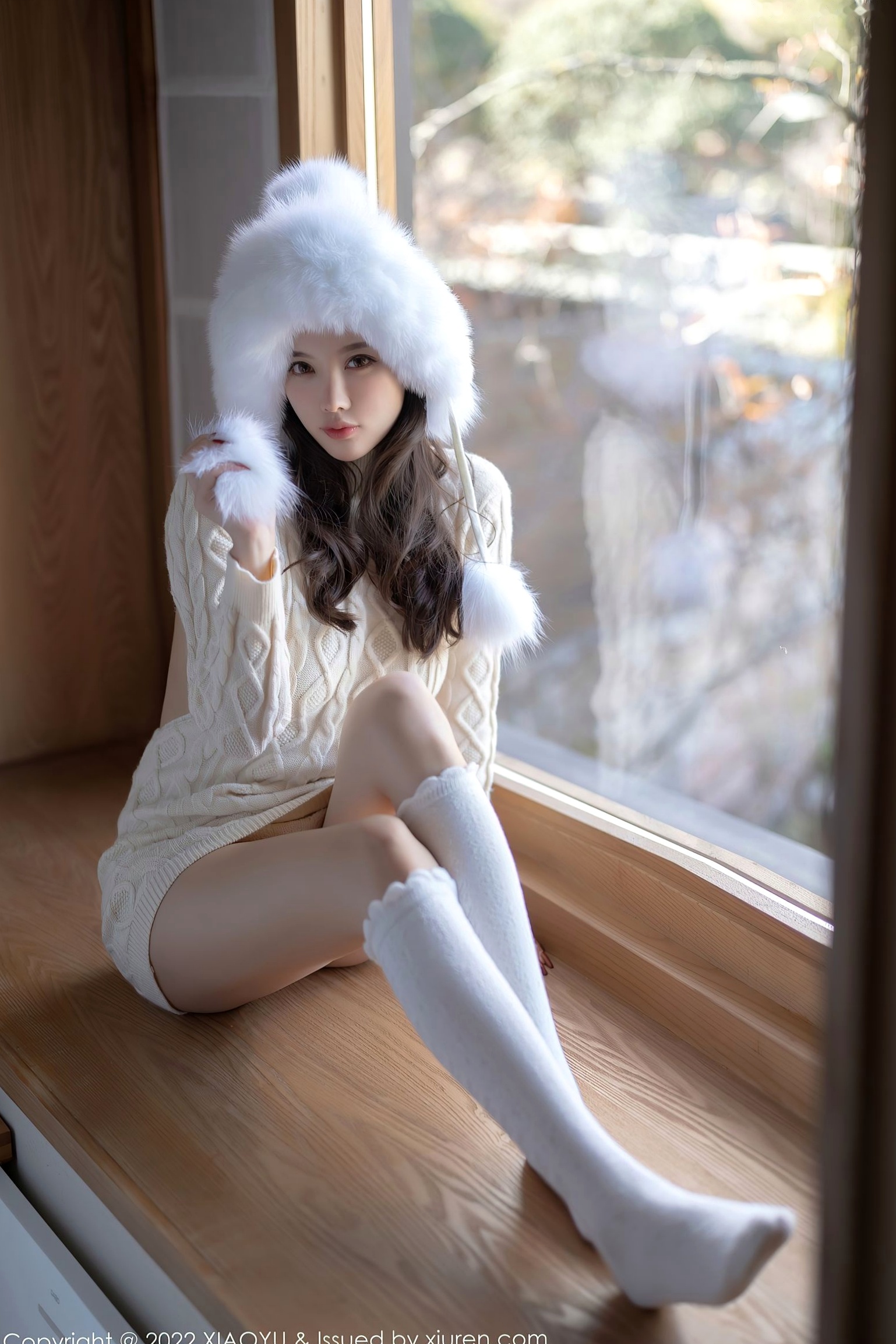 XiaoYu语画界-758-杨晨晨Yome-丽江心愿旅拍-高级感毛绒装与修身裙-绝美曲线女神户外写真