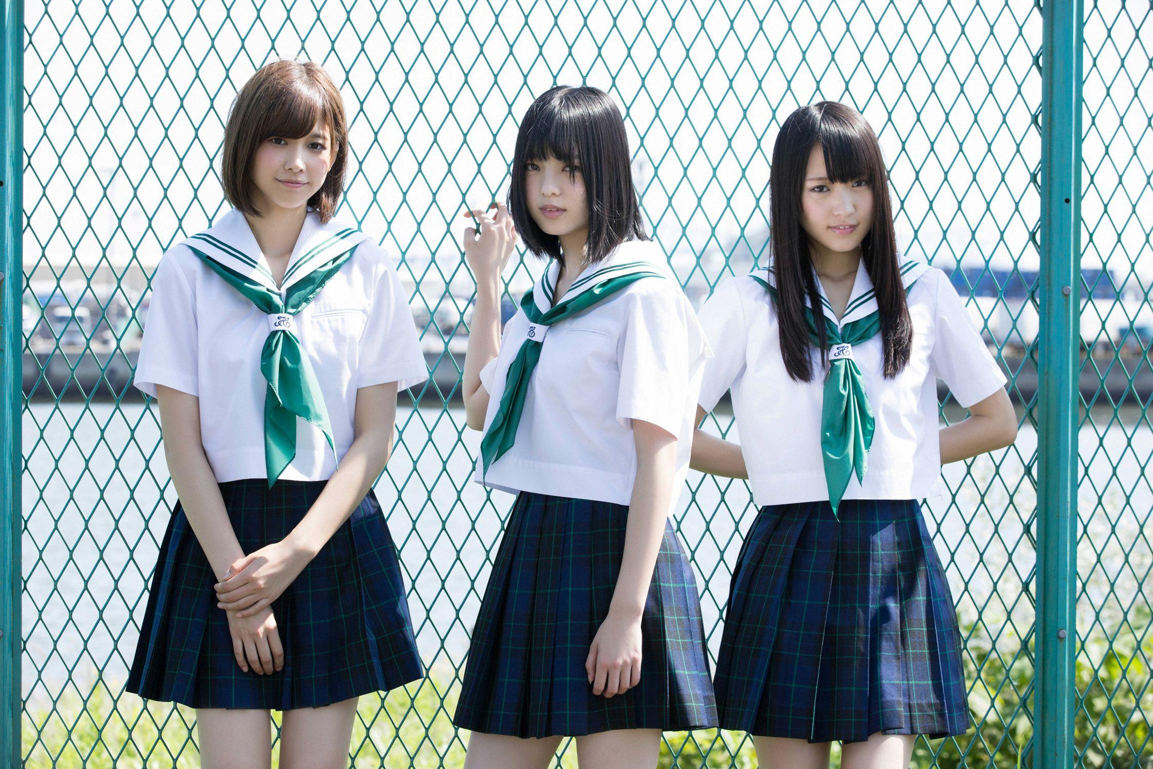 欅坂46- [YS Web]高清写真图 Vol.715 美少女组合