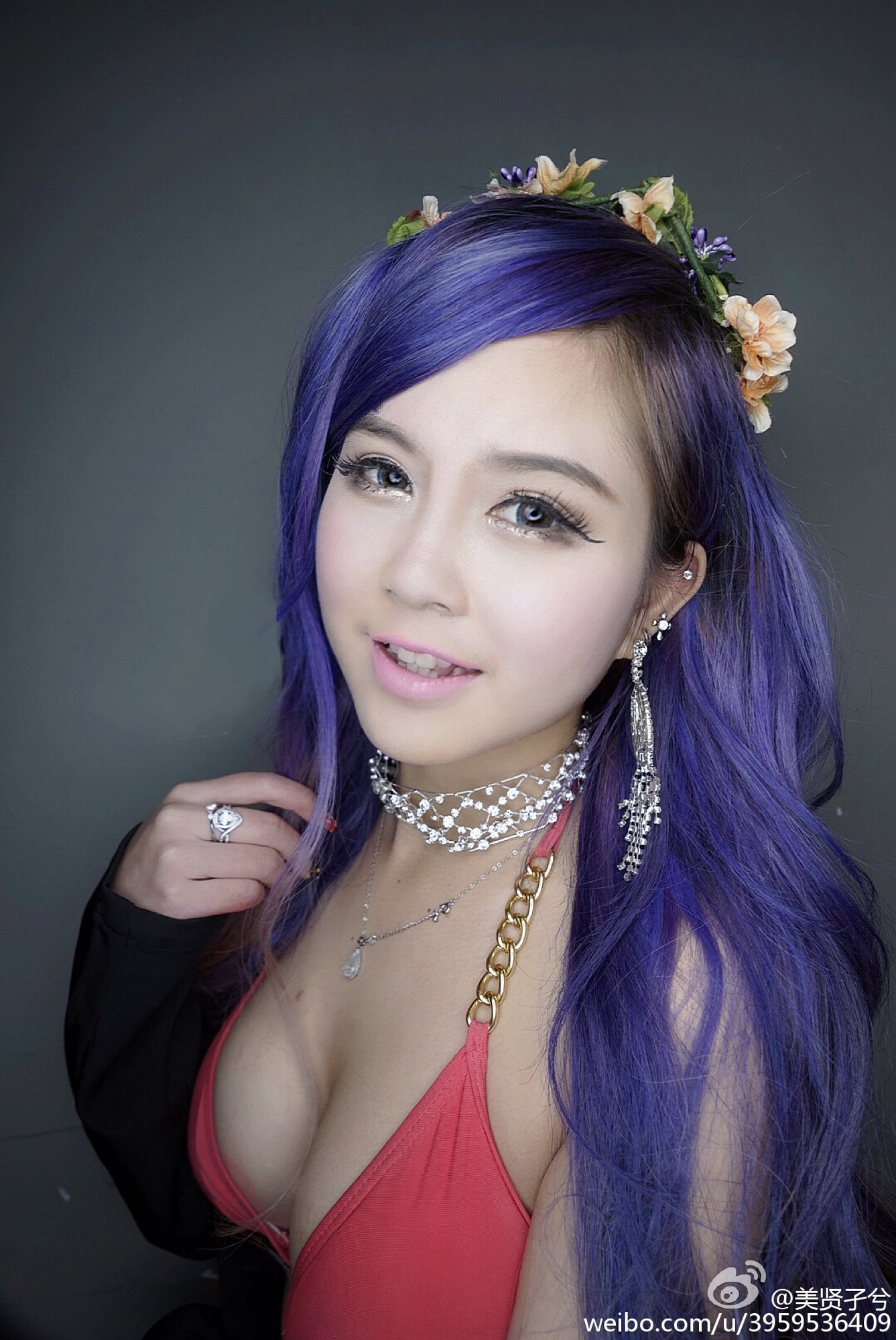美贤孑兮(唐美贤) 中越混血美人诱惑写真图