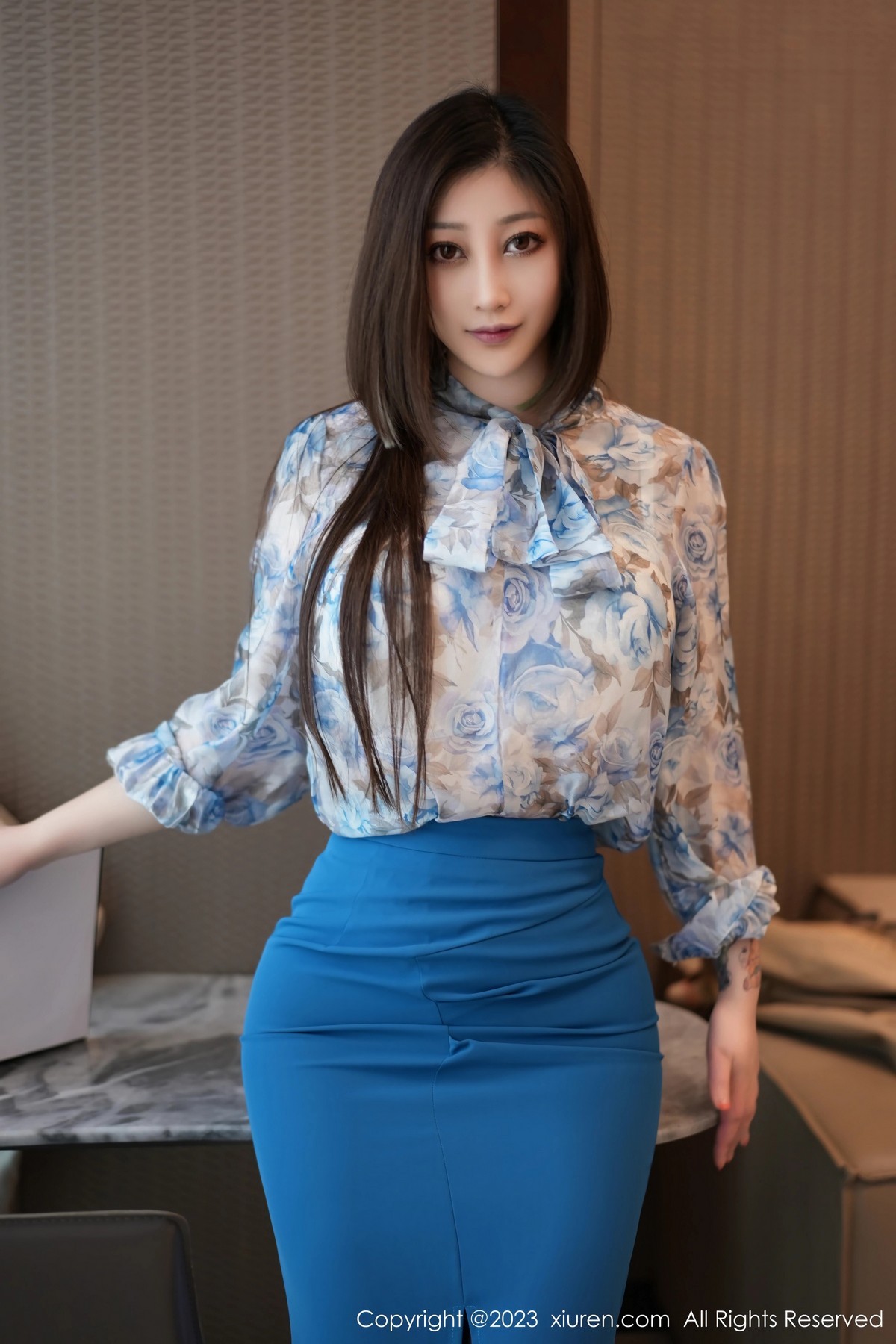 [XiuRen]高清写真图 2023.04.28 No.6657 妲己_Toxic 黑丝美臀