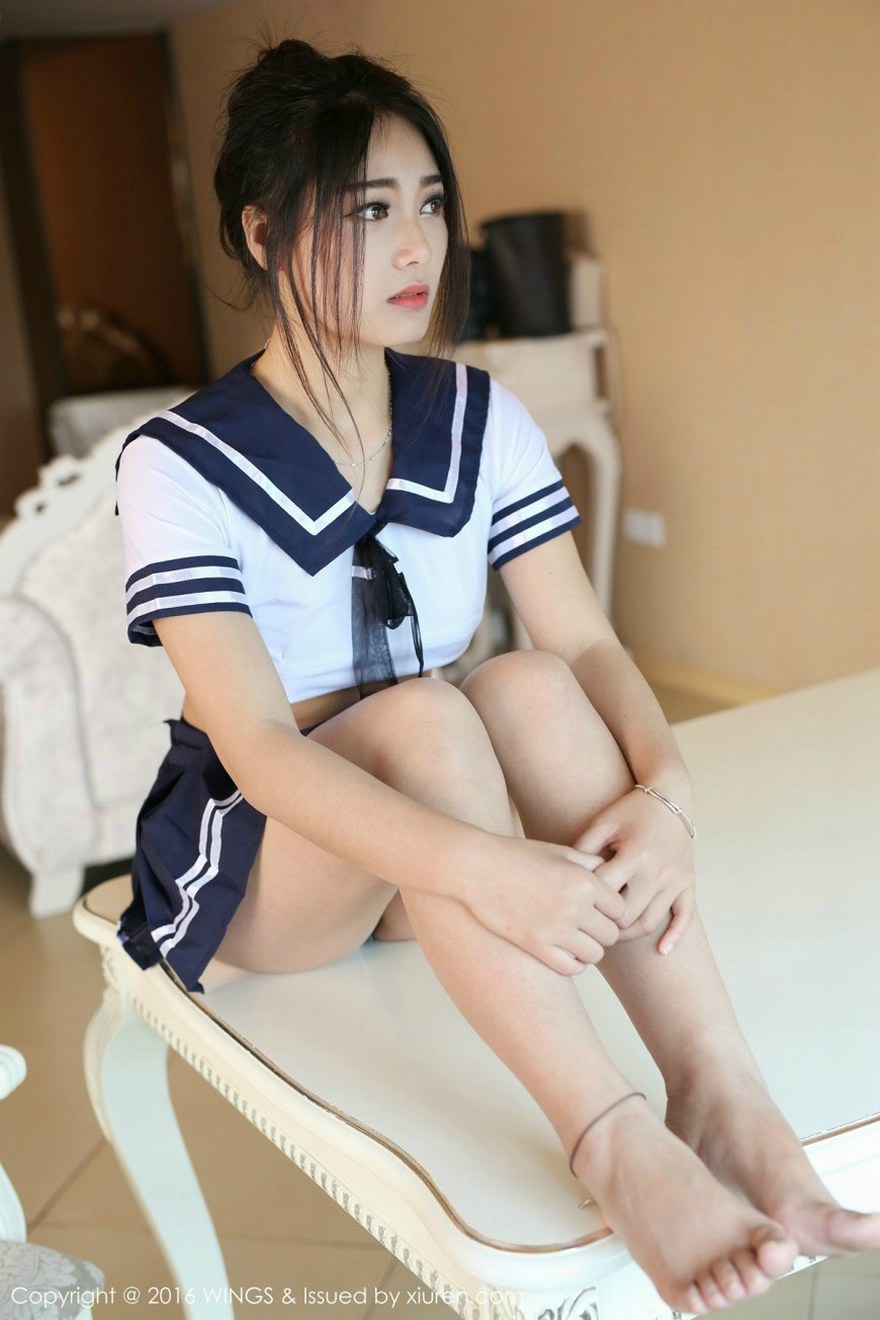 白微Sera [WingS影私荟]高清写真图2016.06.03 VOL.002