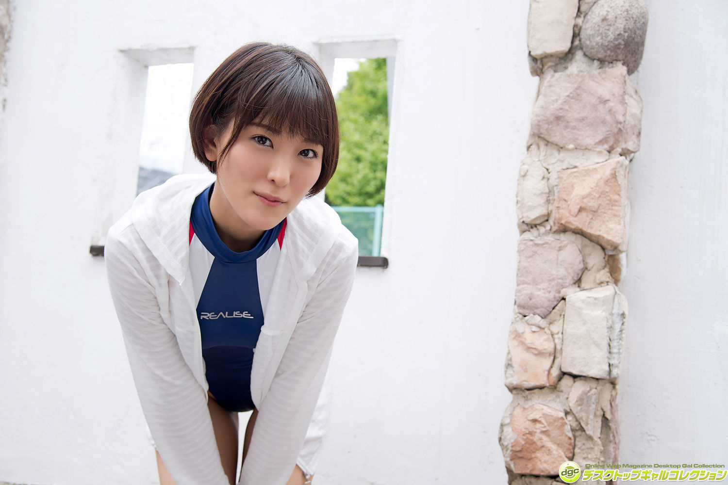 朝比奈祐未《自慢のエロボディにカメラがイン・アウト！》 [DGC]高清写真图 写真集