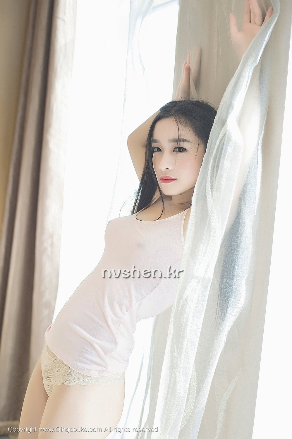 绮梦Cherish [青豆客QingDouKe]高清写真图2016-11-29 家居校服诱惑写真图
