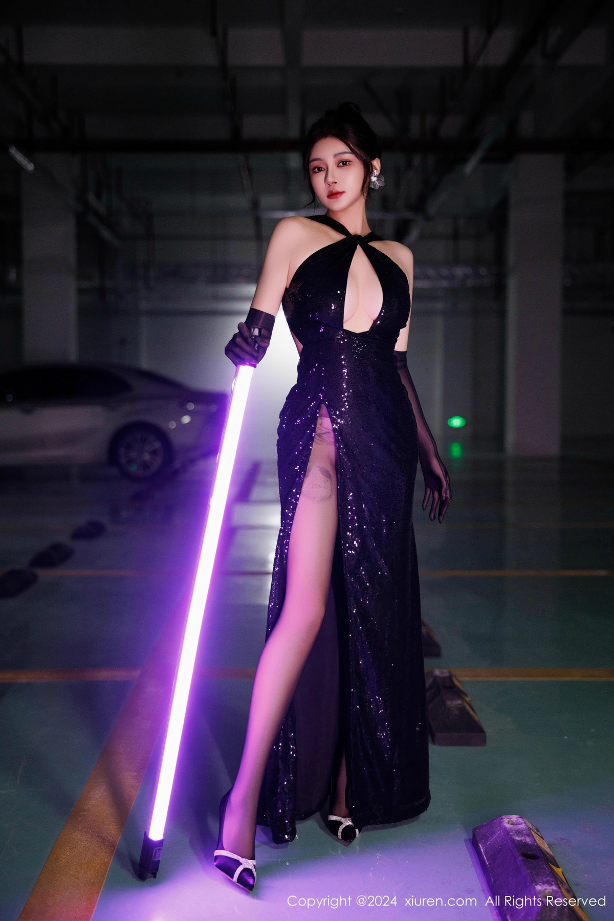 [XiuRen]高清写真图 2024.11.27 No.9512 凯竹Quinn 黑丝美臀