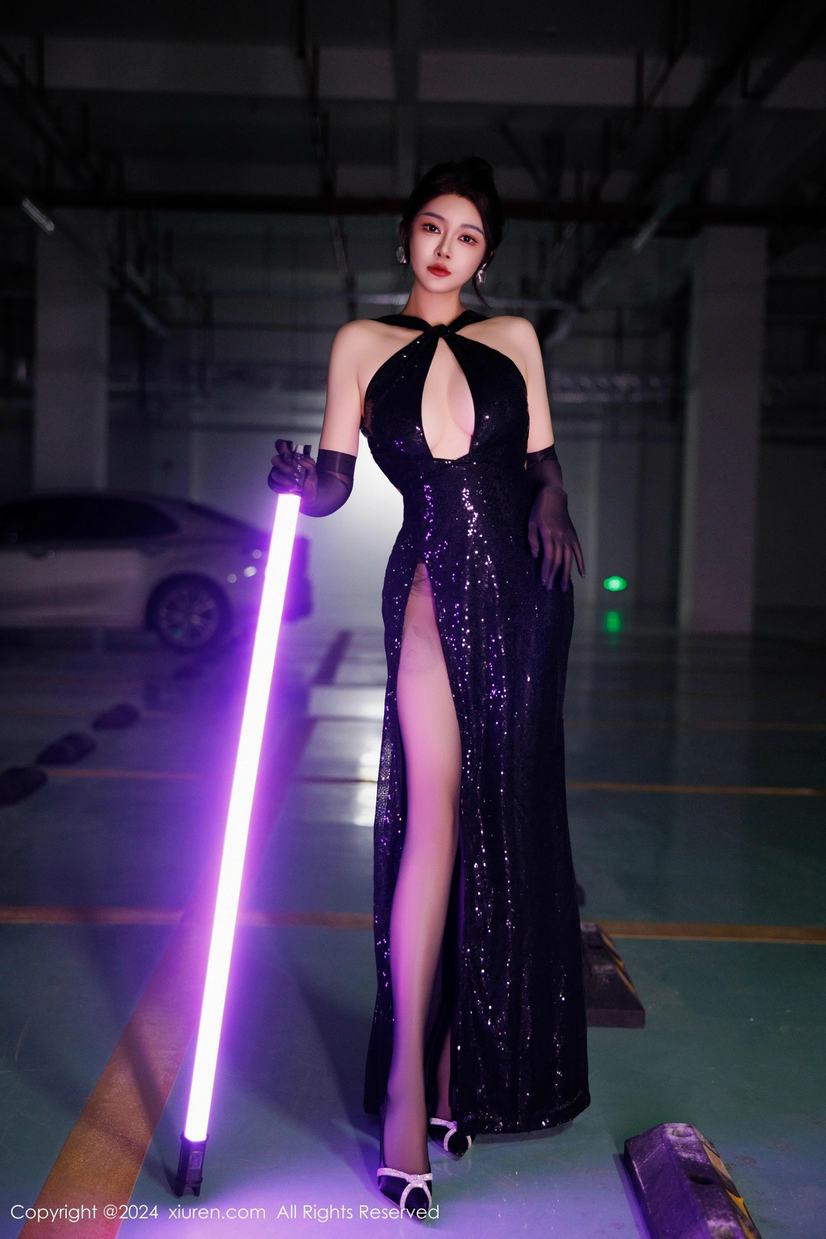 [XiuRen]高清写真图 2024.11.27 No.9512 凯竹Quinn 黑丝美臀