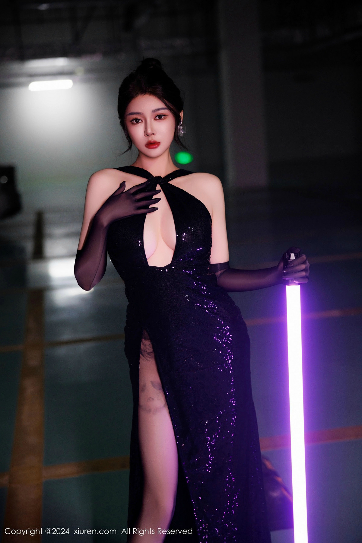 [XiuRen]高清写真图 2024.11.27 No.9512 凯竹Quinn 黑丝美臀