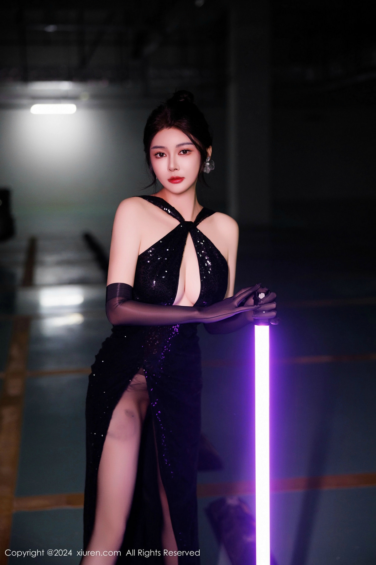 [XiuRen]高清写真图 2024.11.27 No.9512 凯竹Quinn 黑丝美臀