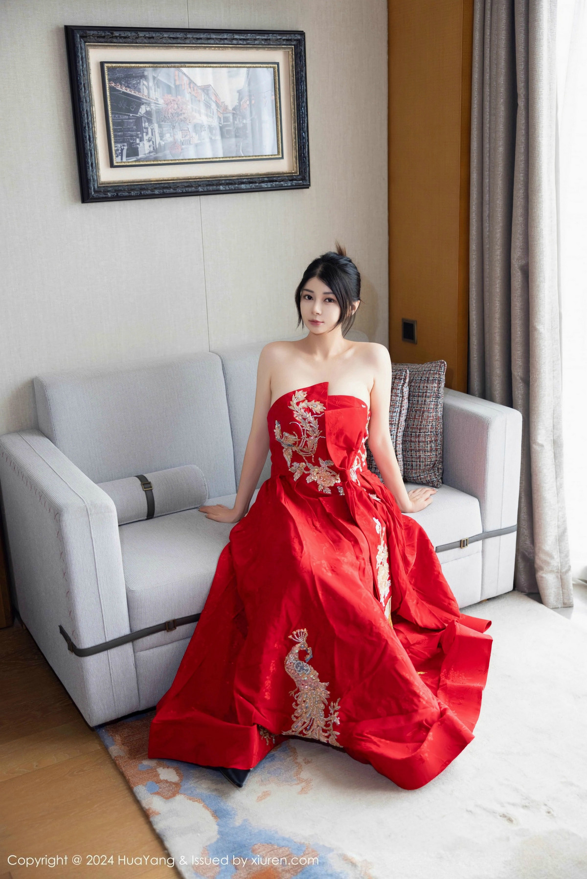 [HuaYang]高清写真图 2024.12.12 VOL.623 凯竹Quinn 丝袜美臀