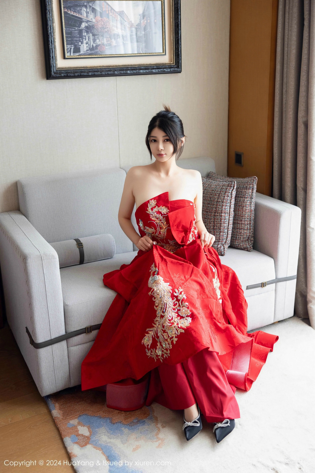 [HuaYang]高清写真图 2024.12.12 VOL.623 凯竹Quinn 丝袜美臀