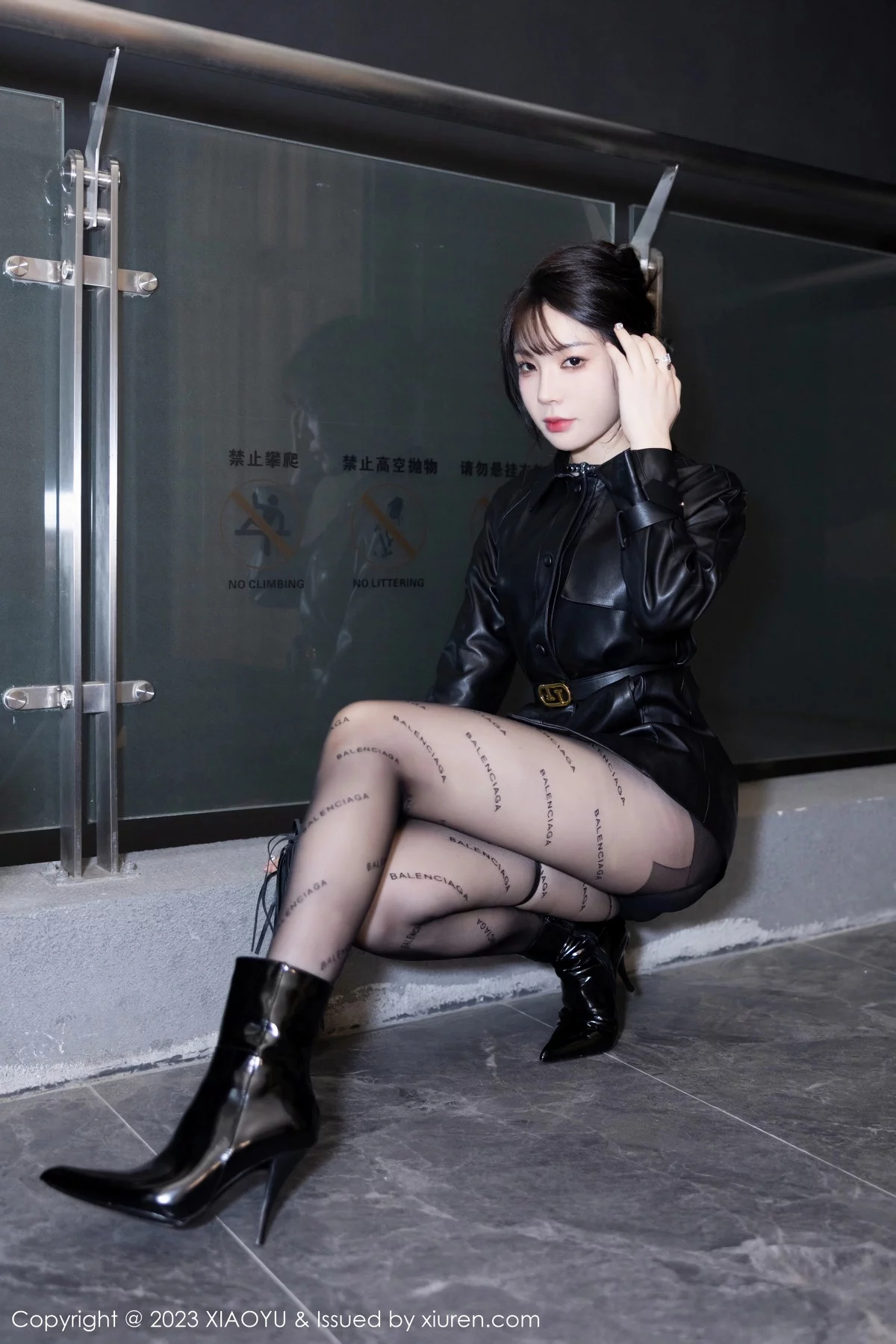 [XIAOYU]高清写真图 2023.12.26 VOL.1172 徐莉芝Booty 美腿黑丝