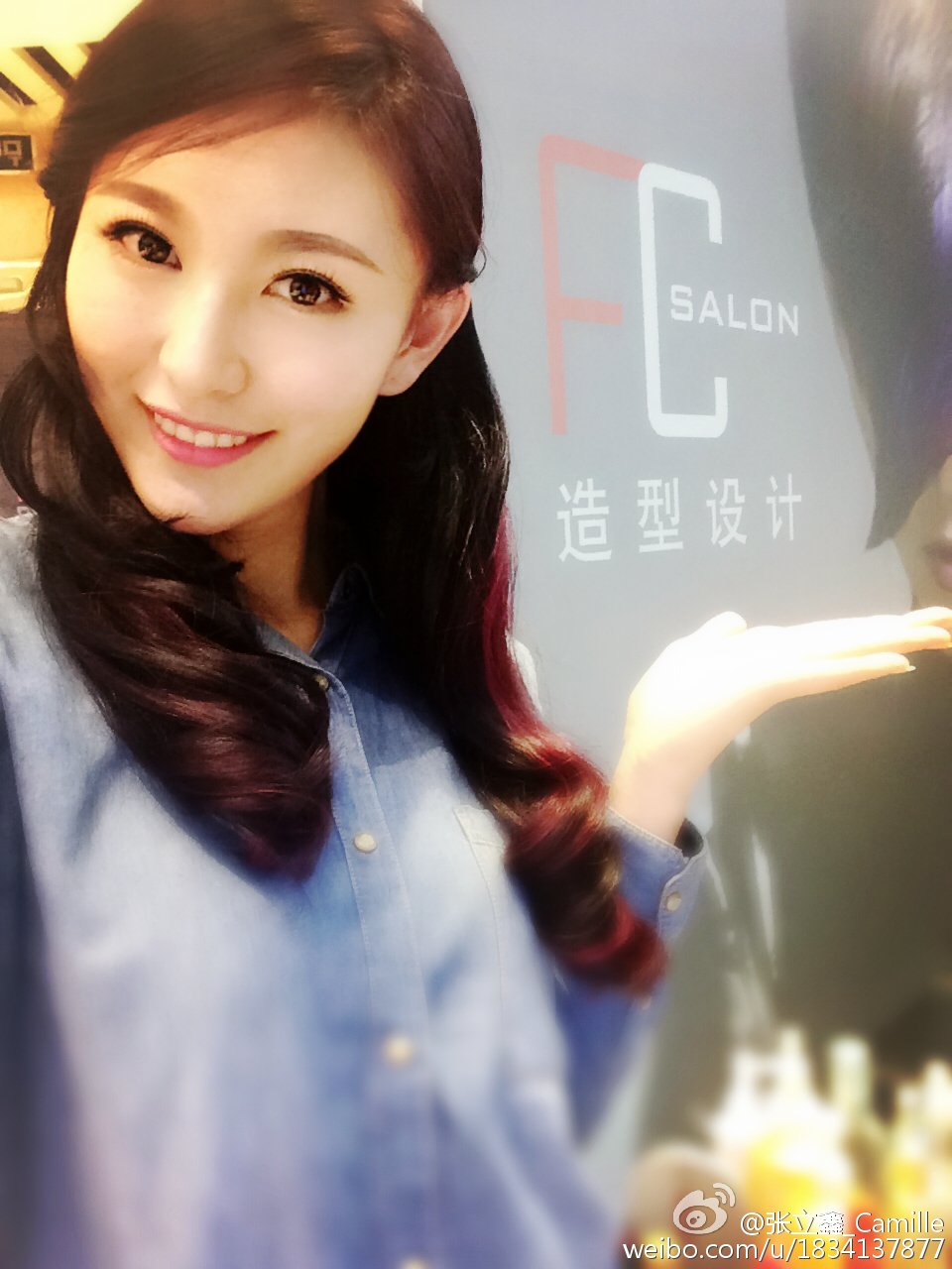 张立鑫Camille 美人儿车模俏丽图片秀