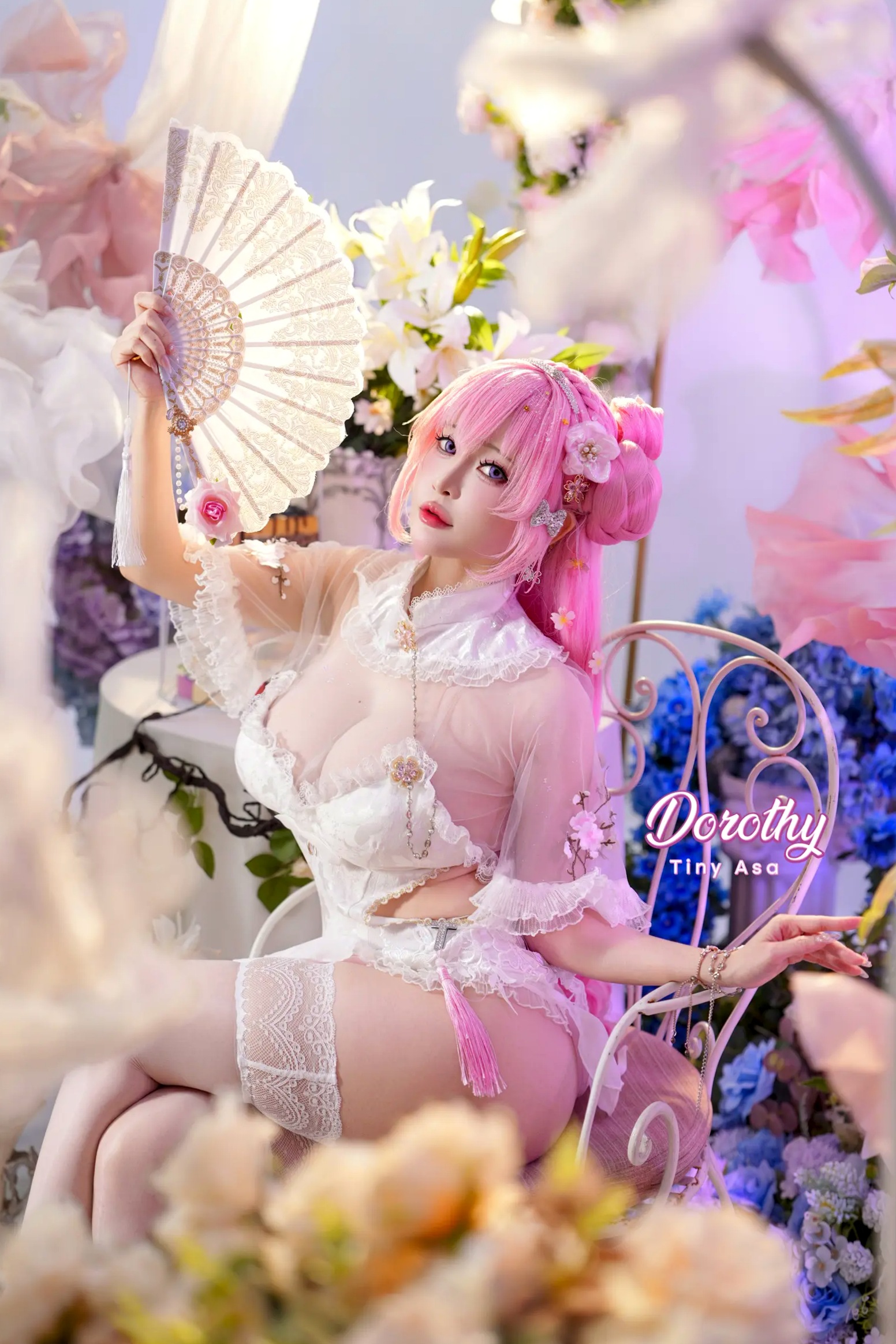 Tiny Asa - Dorothy [82P] 粉发梦幻二次元萝莉，唯美私房写真，极致诱惑，治愈系女神空灵之作