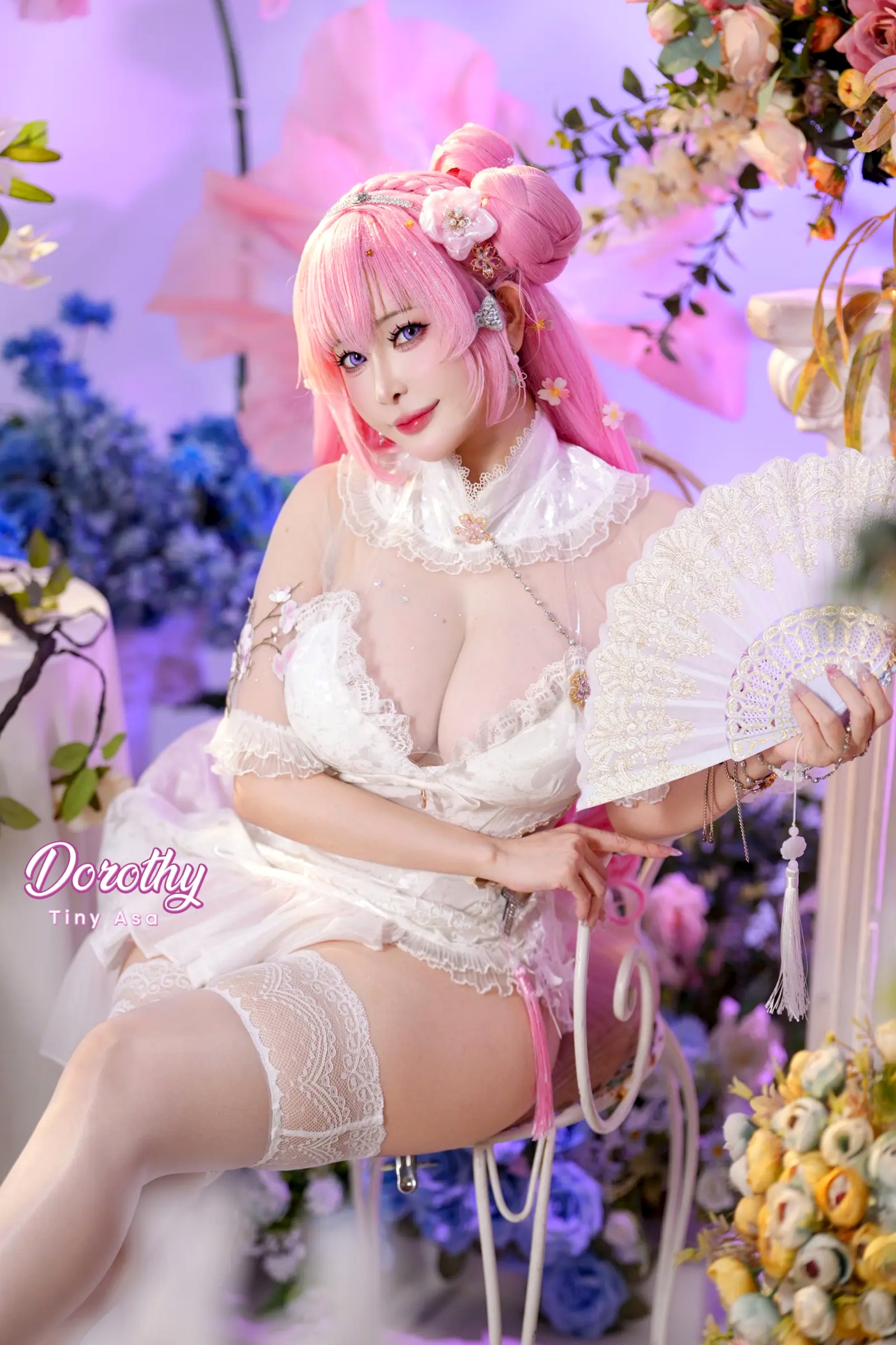 Tiny Asa - Dorothy [82P] 粉发梦幻二次元萝莉，唯美私房写真，极致诱惑，治愈系女神空灵之作
