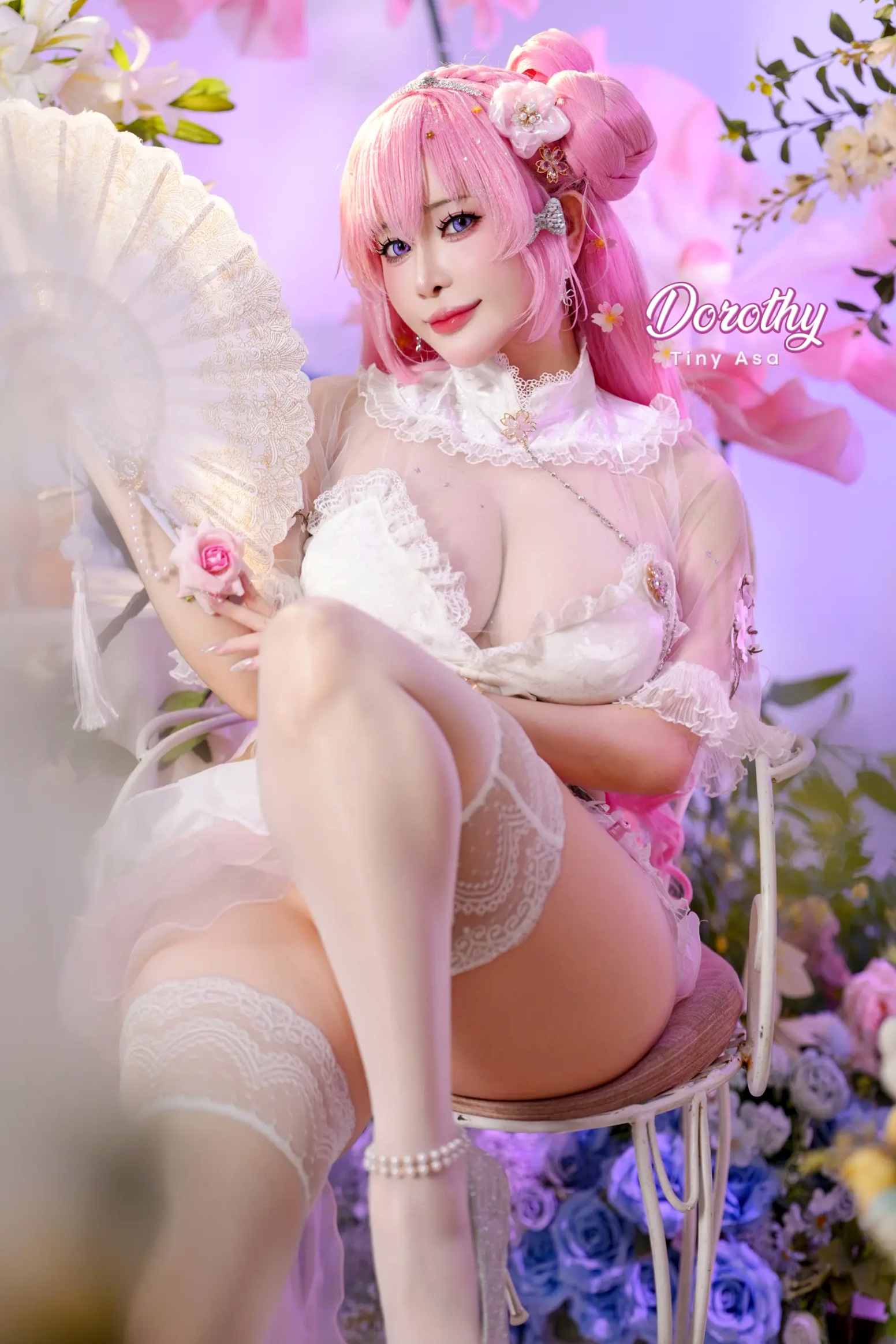 Tiny Asa - Dorothy [82P] 粉发梦幻二次元萝莉，唯美私房写真，极致诱惑，治愈系女神空灵之作