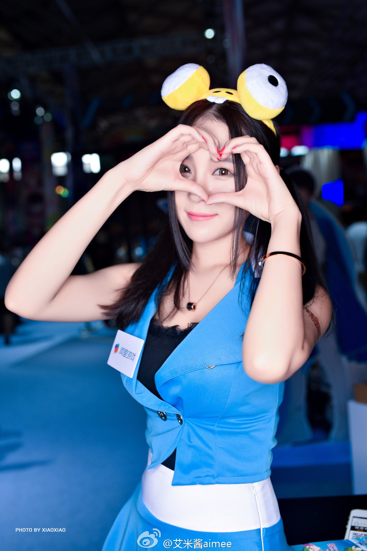 艾米酱aimee 2016ChinaJoy阿里游戏展台SG