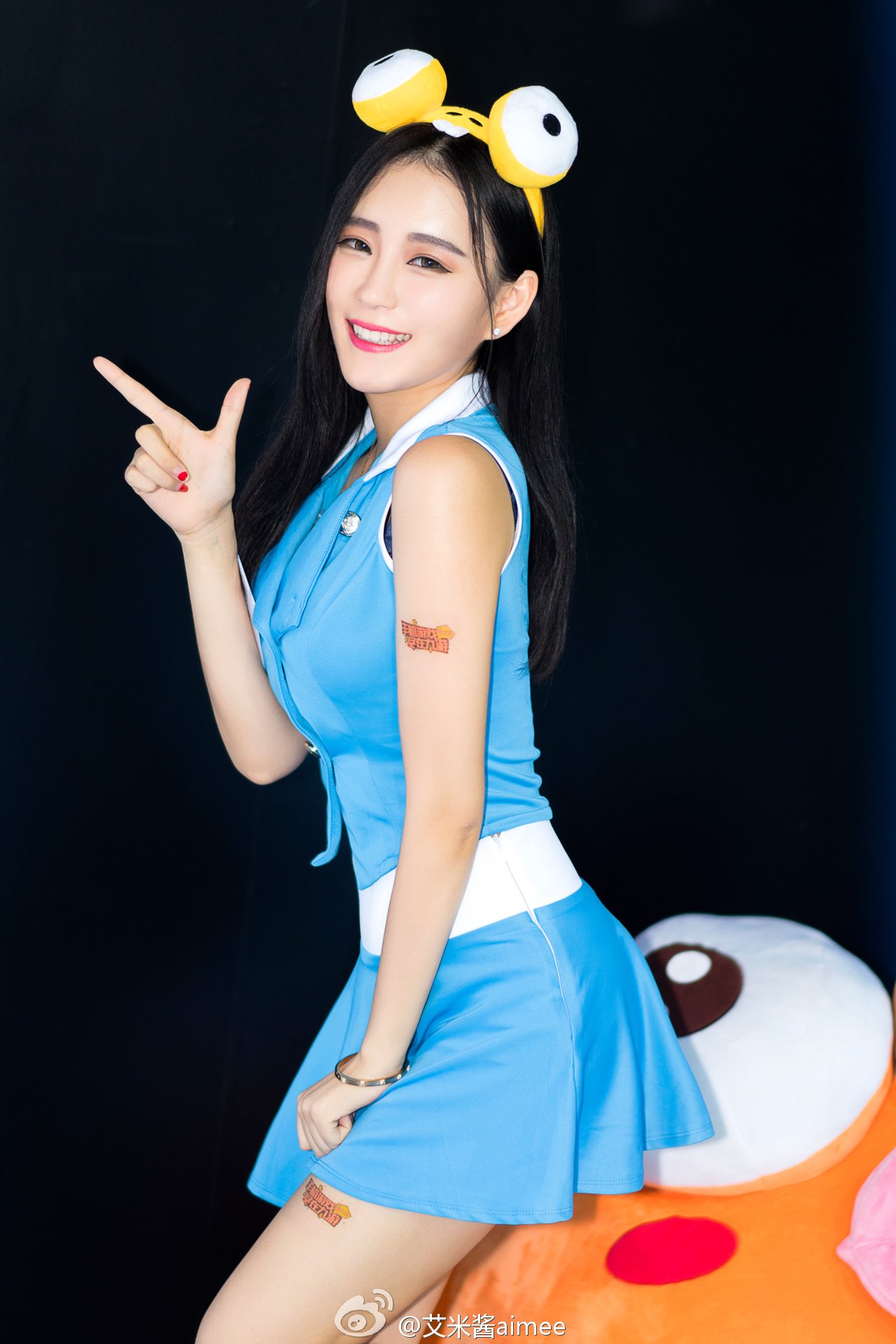 艾米酱aimee 2016ChinaJoy阿里游戏展台SG