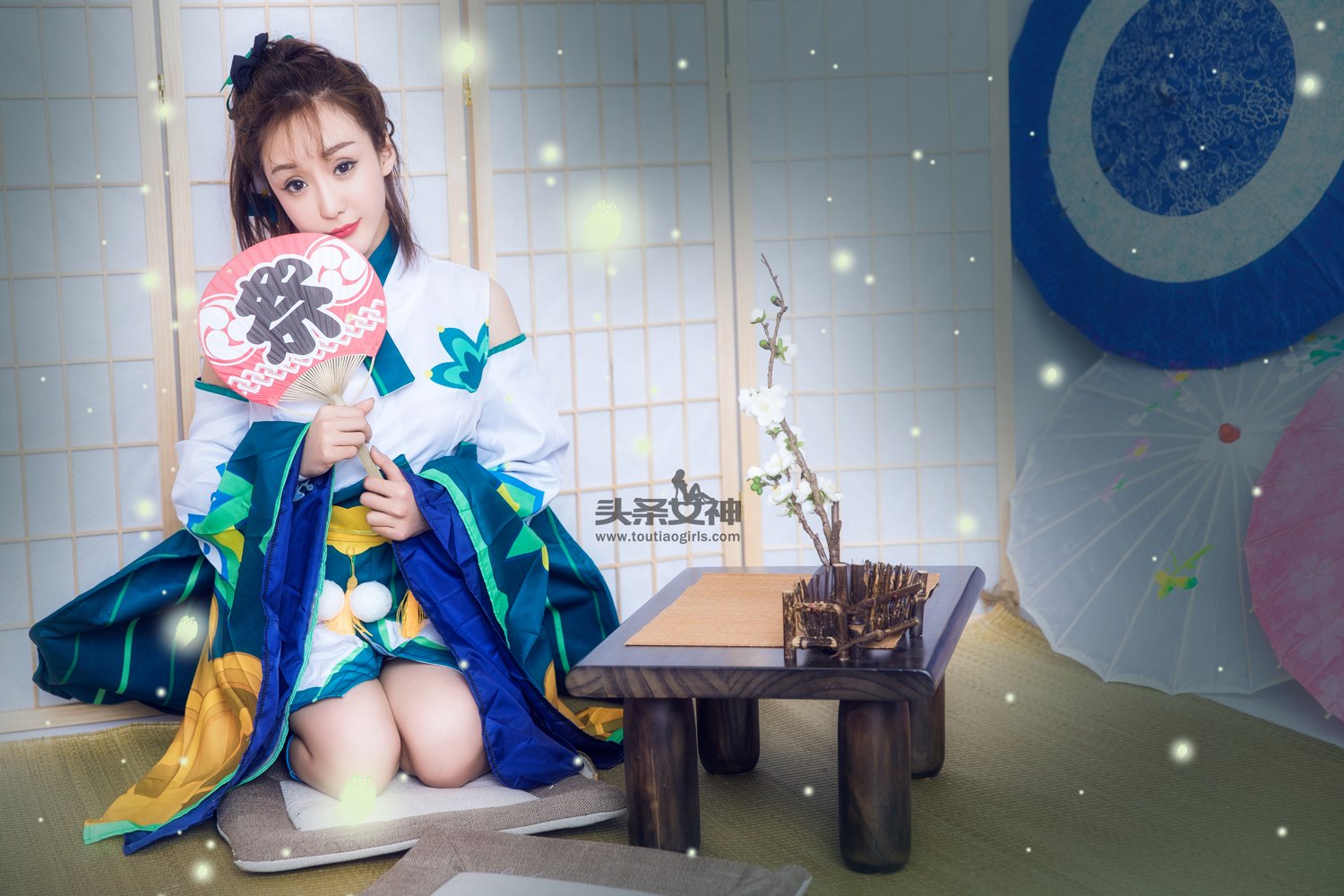 小米粒- [TouTiao头条女神]高清写真图 2017-3-25 最美莹草COS