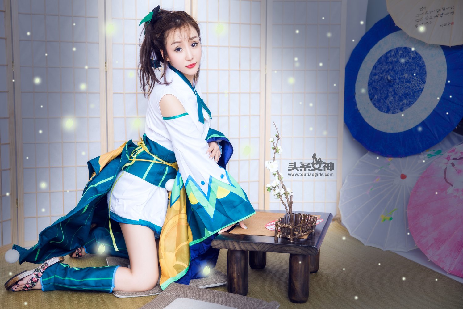 小米粒- [TouTiao头条女神]高清写真图 2017-3-25 最美莹草COS