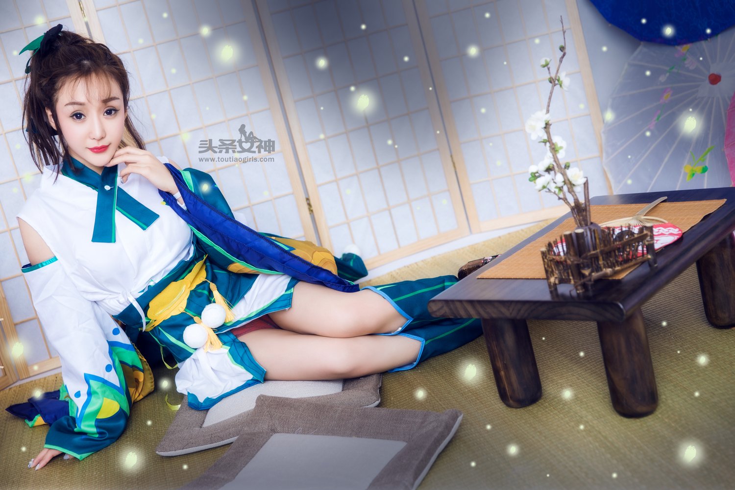 小米粒- [TouTiao头条女神]高清写真图 2017-3-25 最美莹草COS