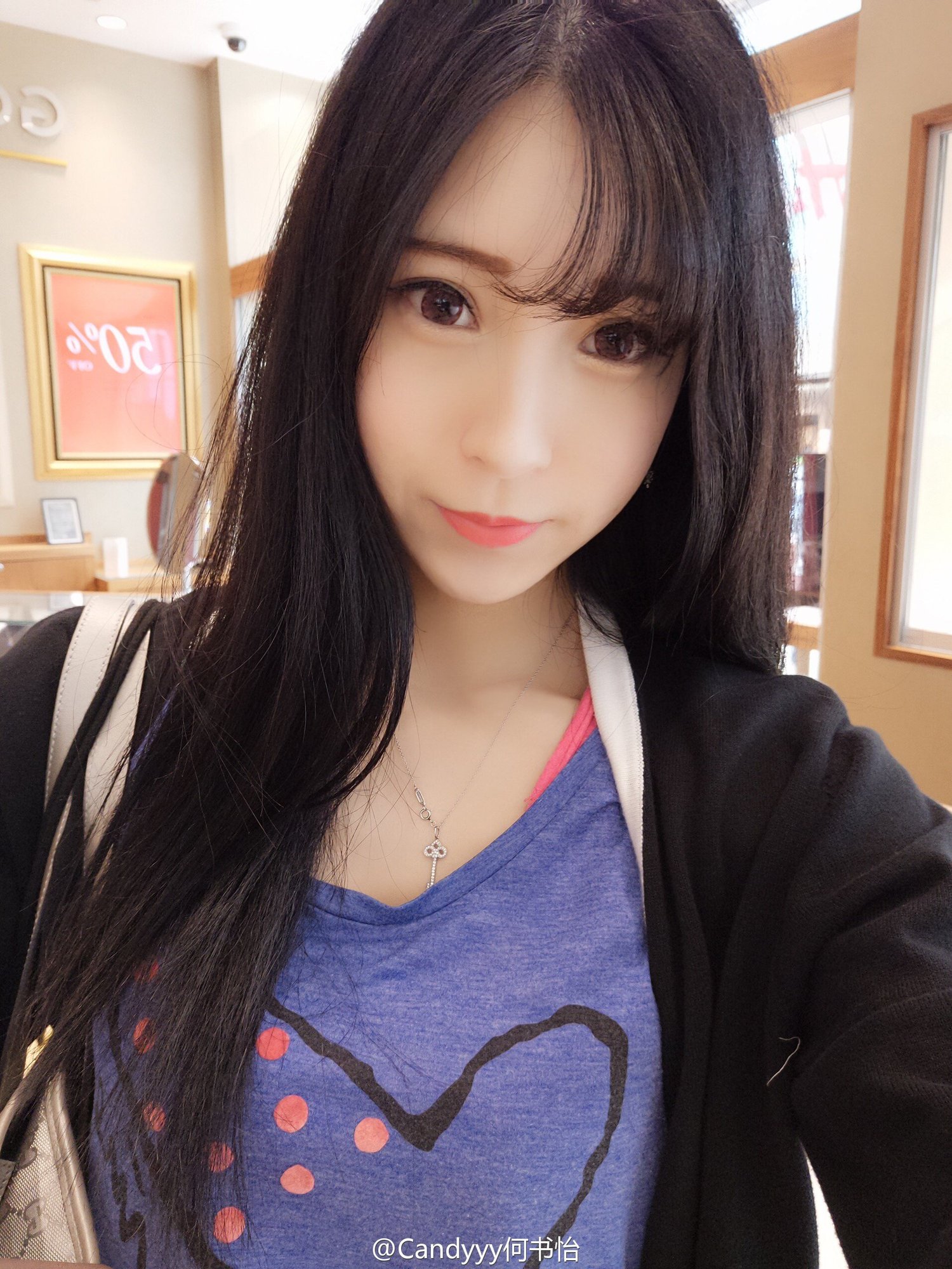 何书怡Candy 微博养眼美照