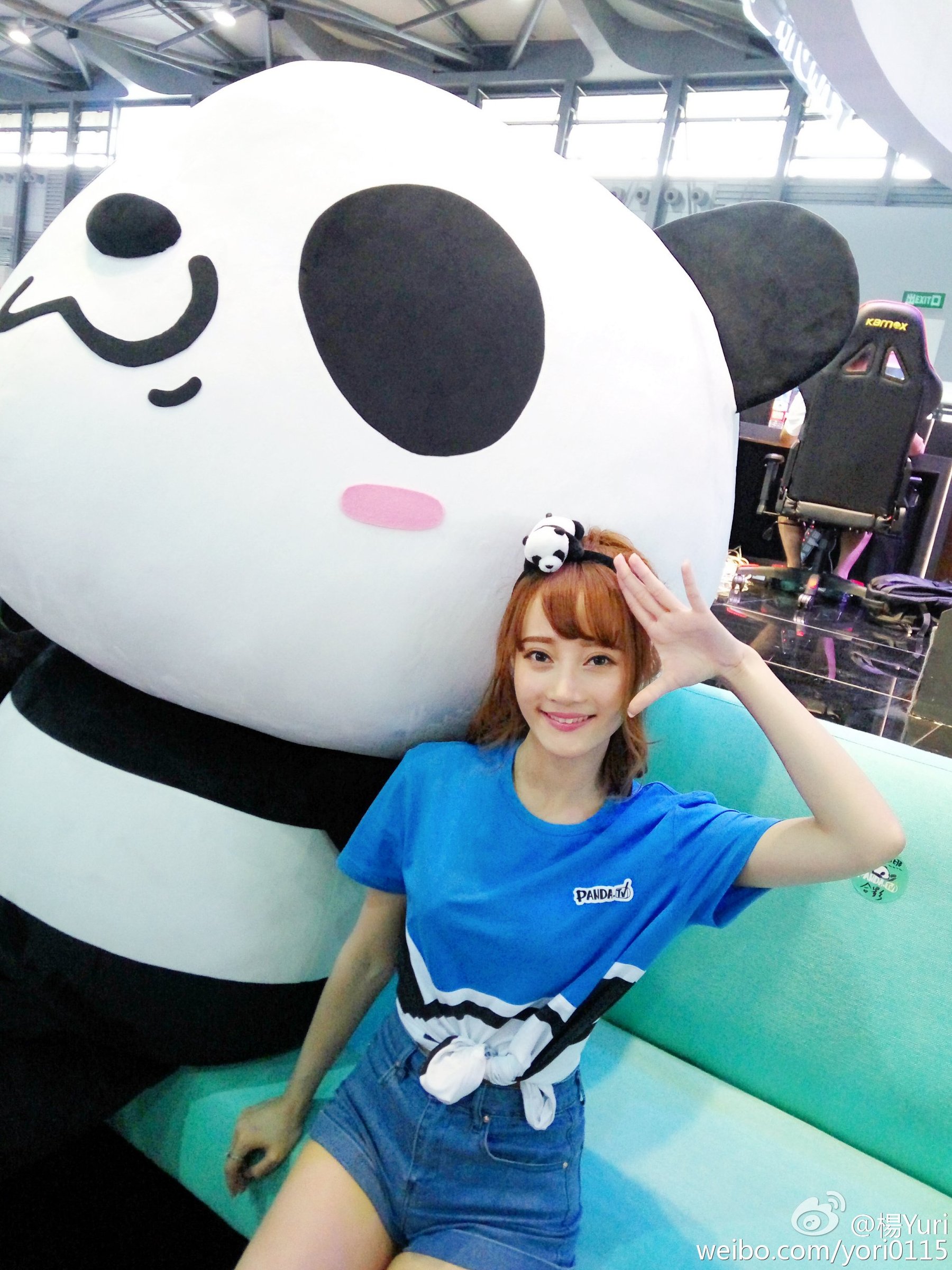 杨文佳 2016ChinaJoy熊猫tv展台SG
