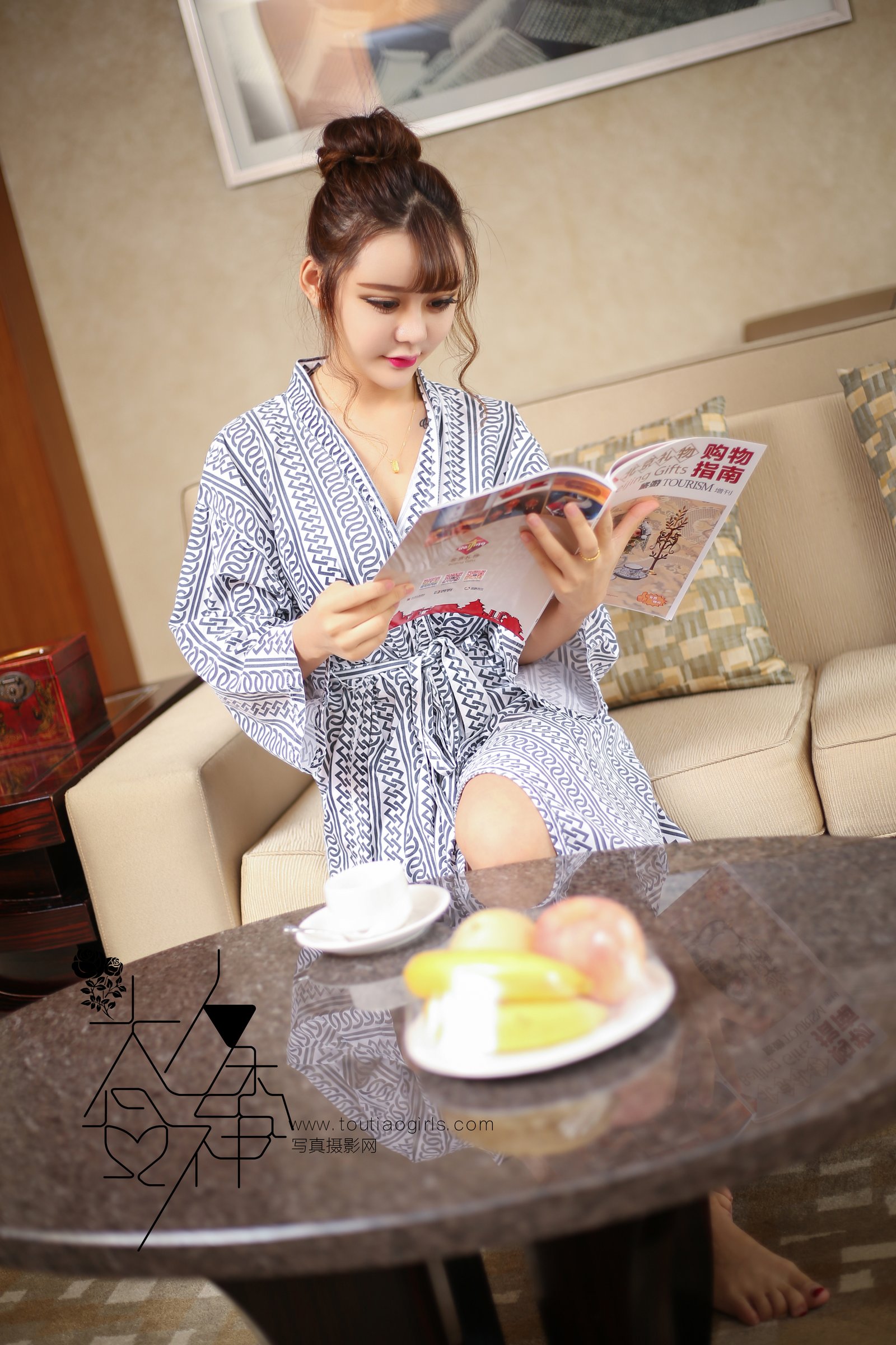 奕丹 [TouTiao头条女神]高清写真图2016-11-10 成人和服