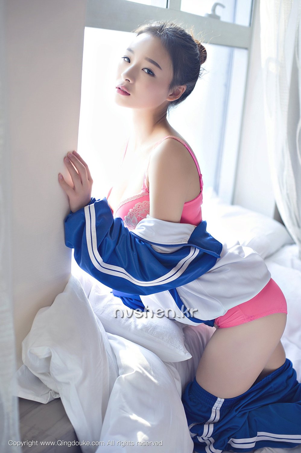 Una尤娜 [青豆客QingDouKe]高清写真图2016-11-29 校服诱惑写真图