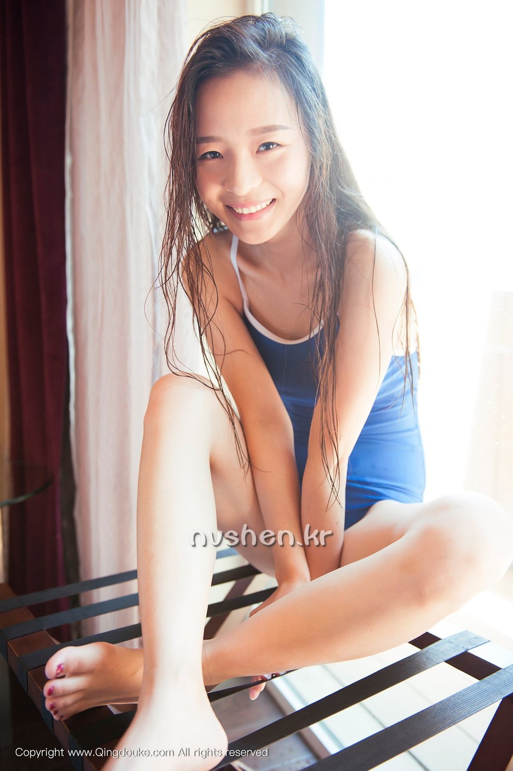 尤Una娜 [青豆客QingDouKe]高清写真图2016-12-02 死库水兔女郎写真图