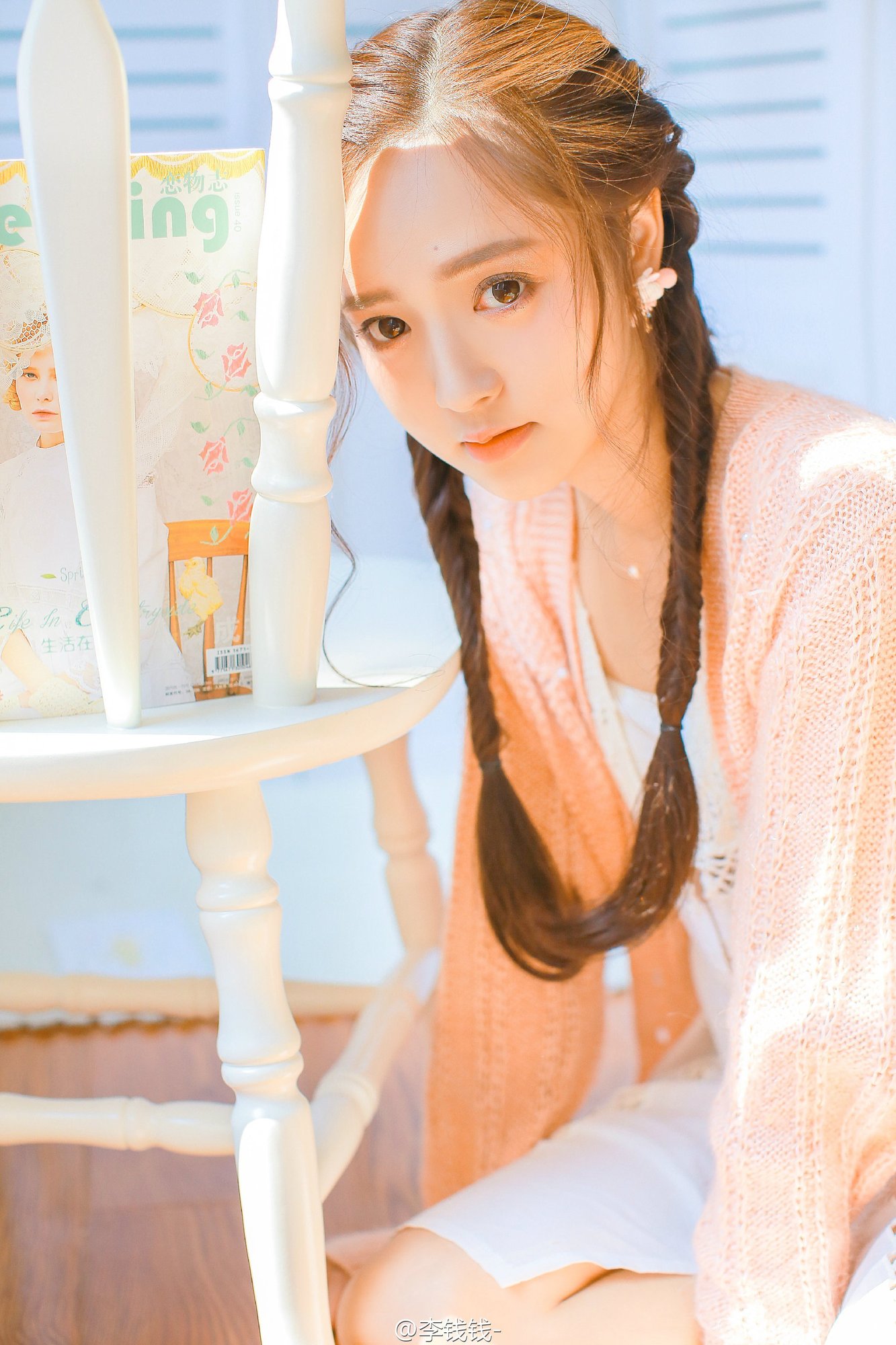 窦鹤鑫 治愈系网拍妹子写真图