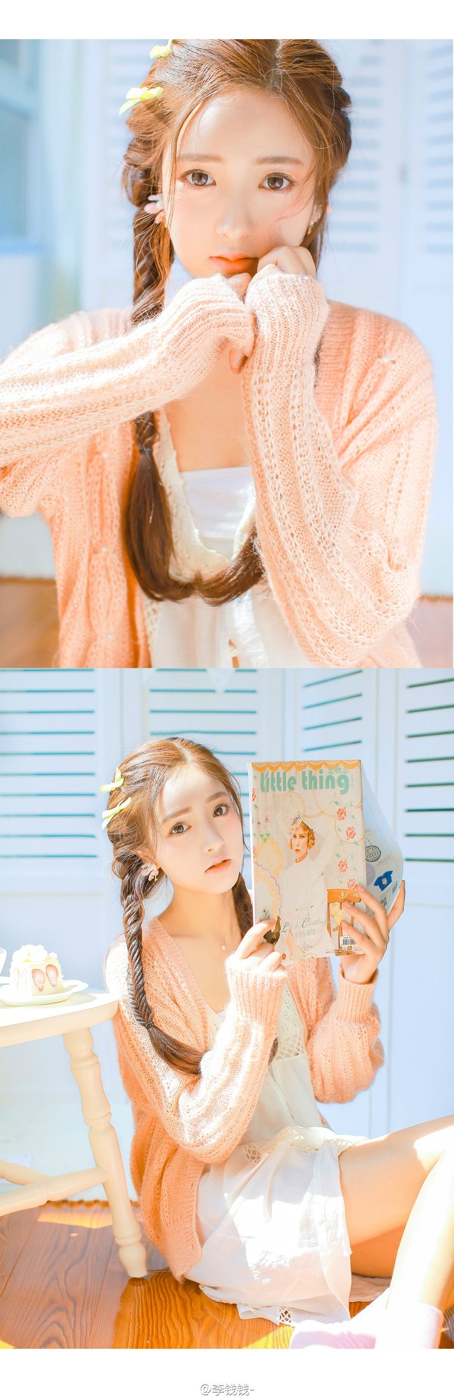 窦鹤鑫 治愈系网拍妹子写真图