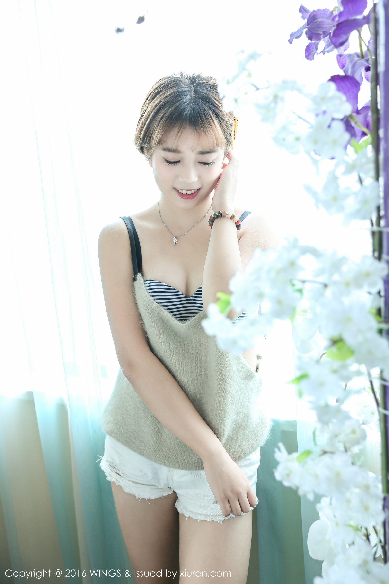 柠檬vivi [WingS影私荟]高清写真图2016.10.10 VOL.019