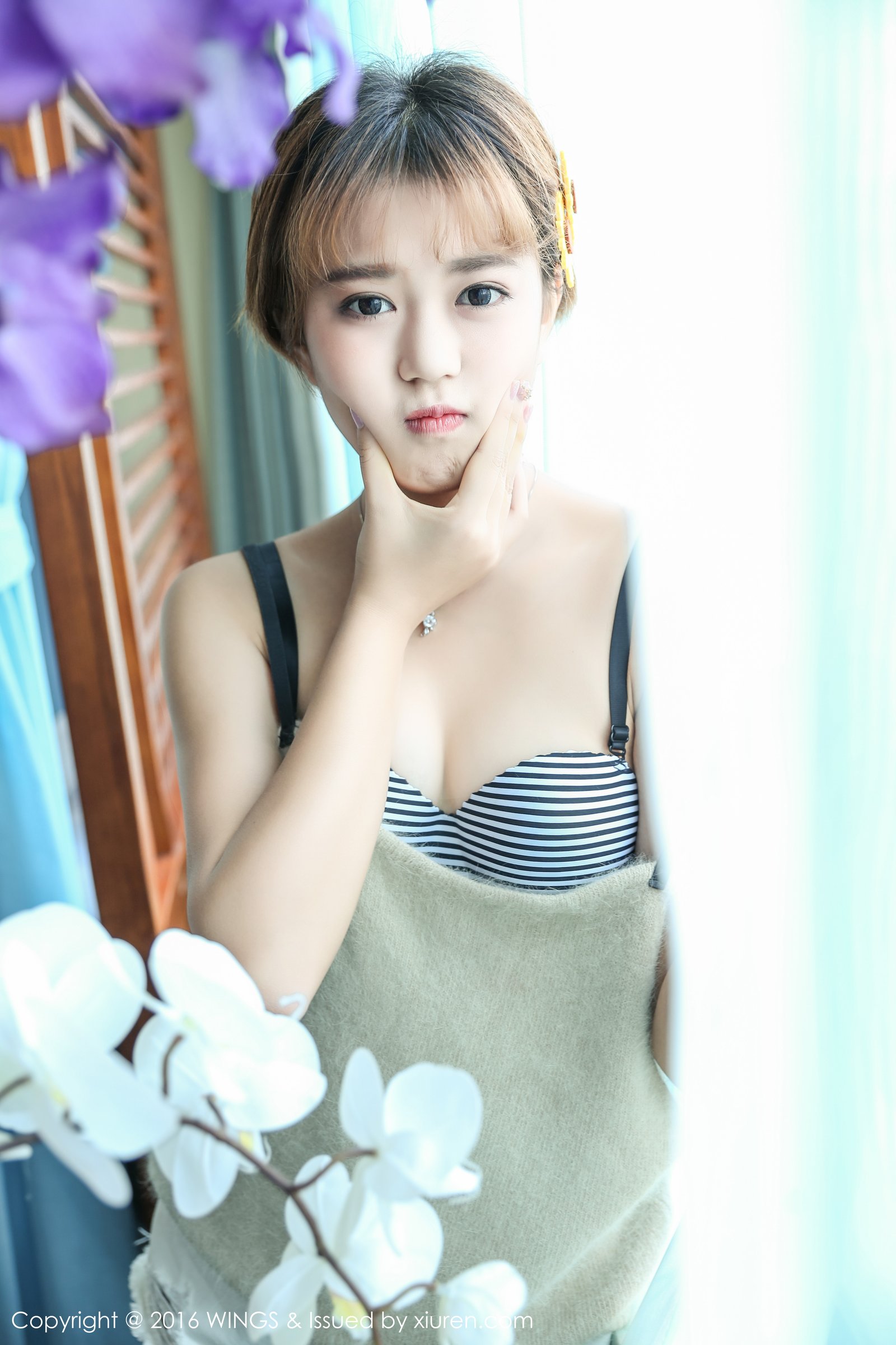 柠檬vivi [WingS影私荟]高清写真图2016.10.10 VOL.019