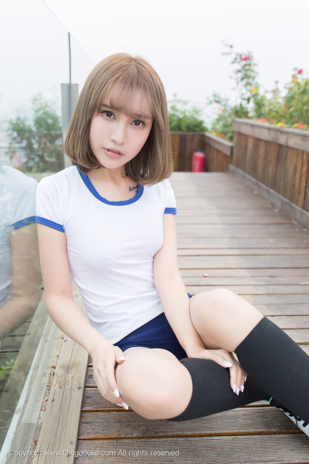 米诺 [青豆客QingDouKe]高清写真图2016-12-06 日本运动服写真图