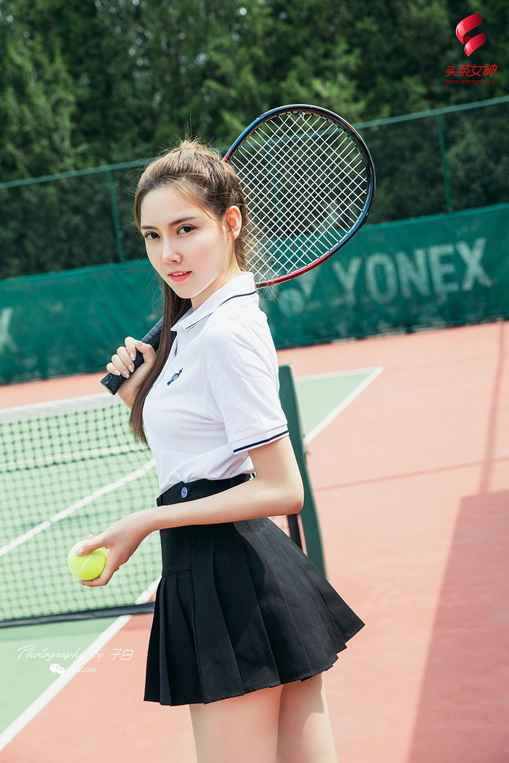 [TouTiao头条女神]高清写真图 2019.07.13 我是网球美少女 莎伦